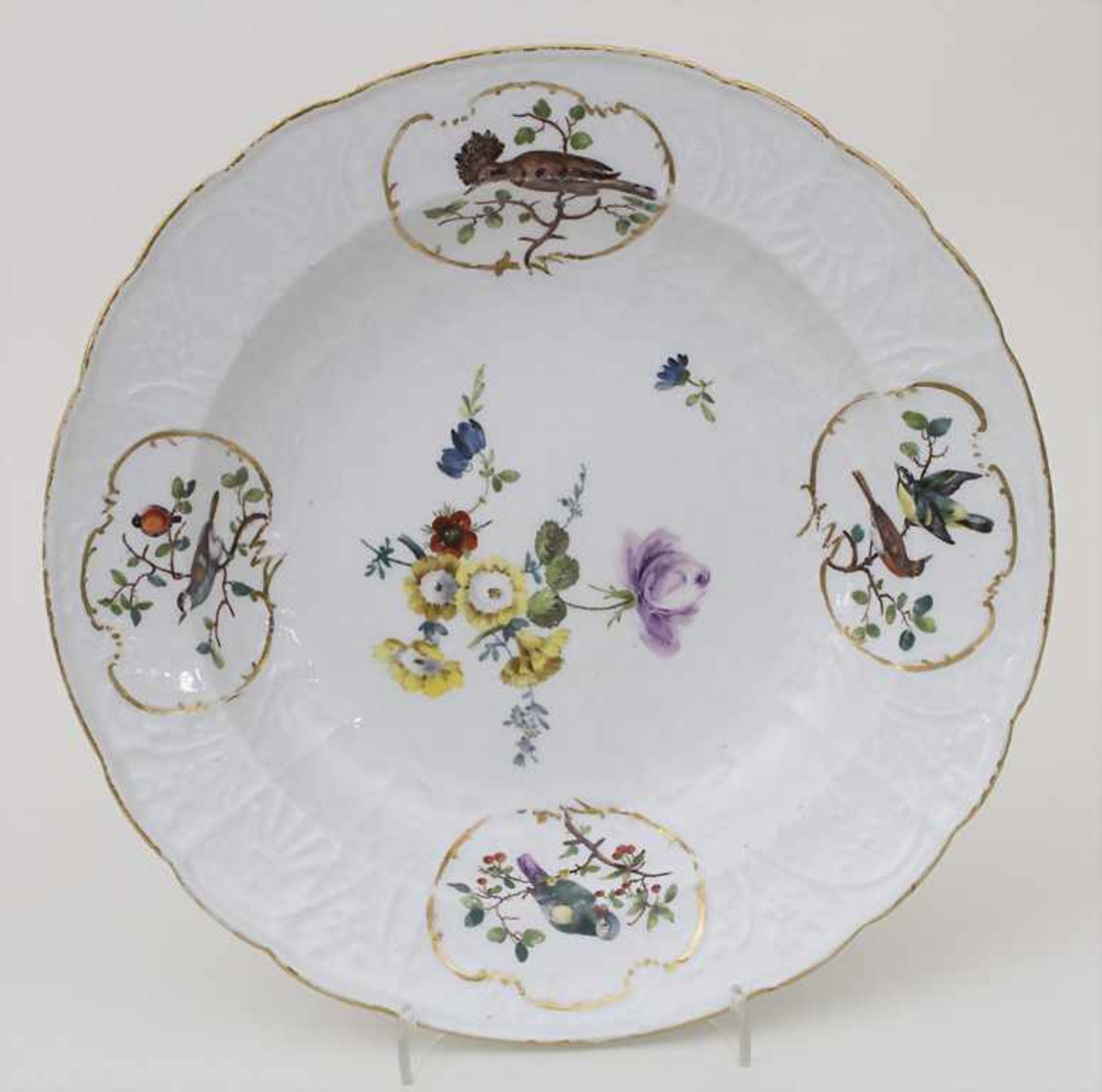 Barock Teller / A Baroque plate, Meissen, 1740-1750