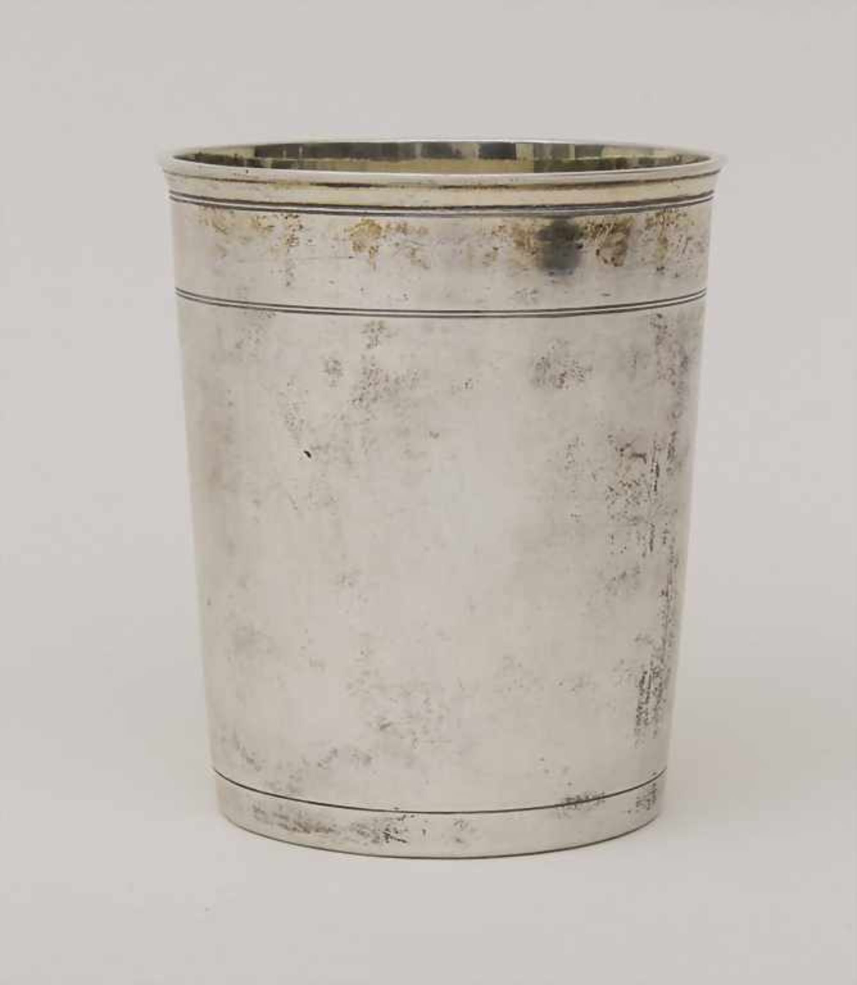 Barock Becher / A Baroque silver beaker, Paul Solanier, Augsburg, um 1680 - Bild 2 aus 6