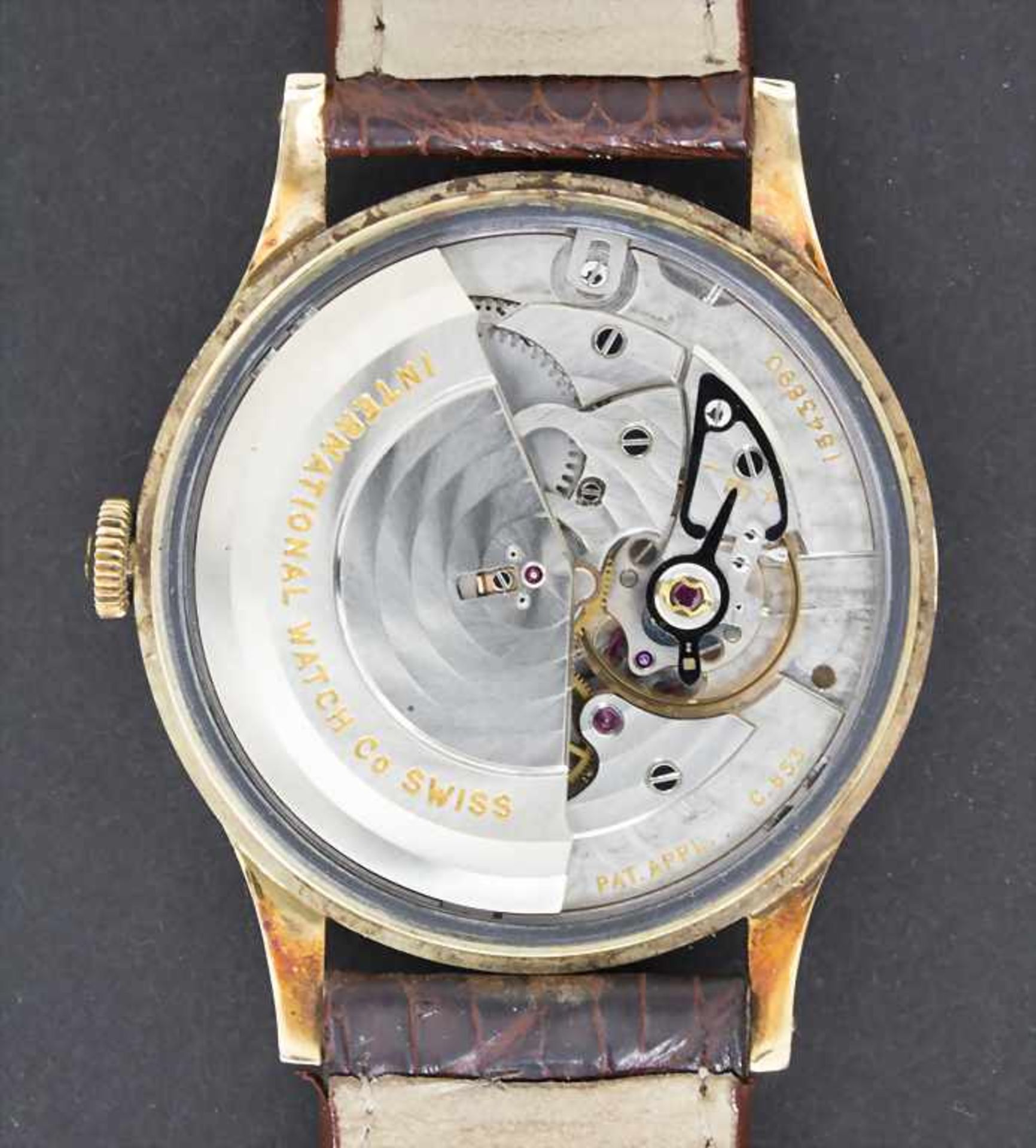 HAU IWC Automatik / A men's wrist watch, Schaffhausen, um 1960 - Bild 3 aus 4