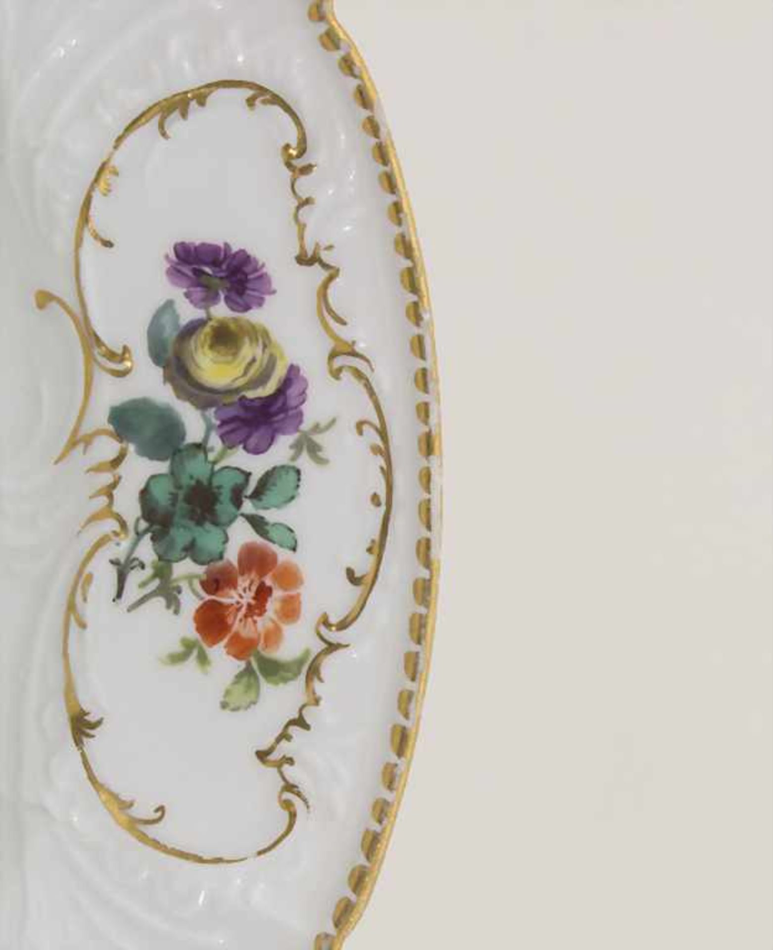 Teller / A plate, Meissen, um 1760 - Bild 3 aus 6