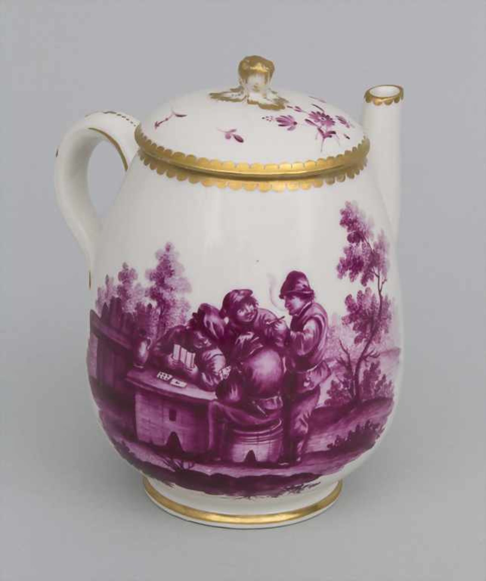 Kännchen / A small pot, Frankenthal, um 1760< - Bild 2 aus 6