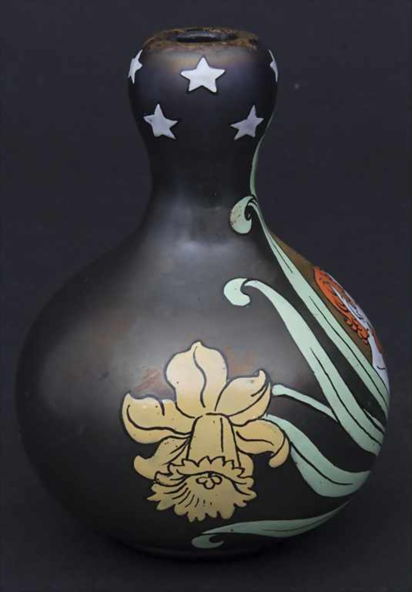 Jugendstil Vase / An Art Nouveau Vase, Fritz Heckert, Petersdorf, ca. 1900 - Image 2 of 5