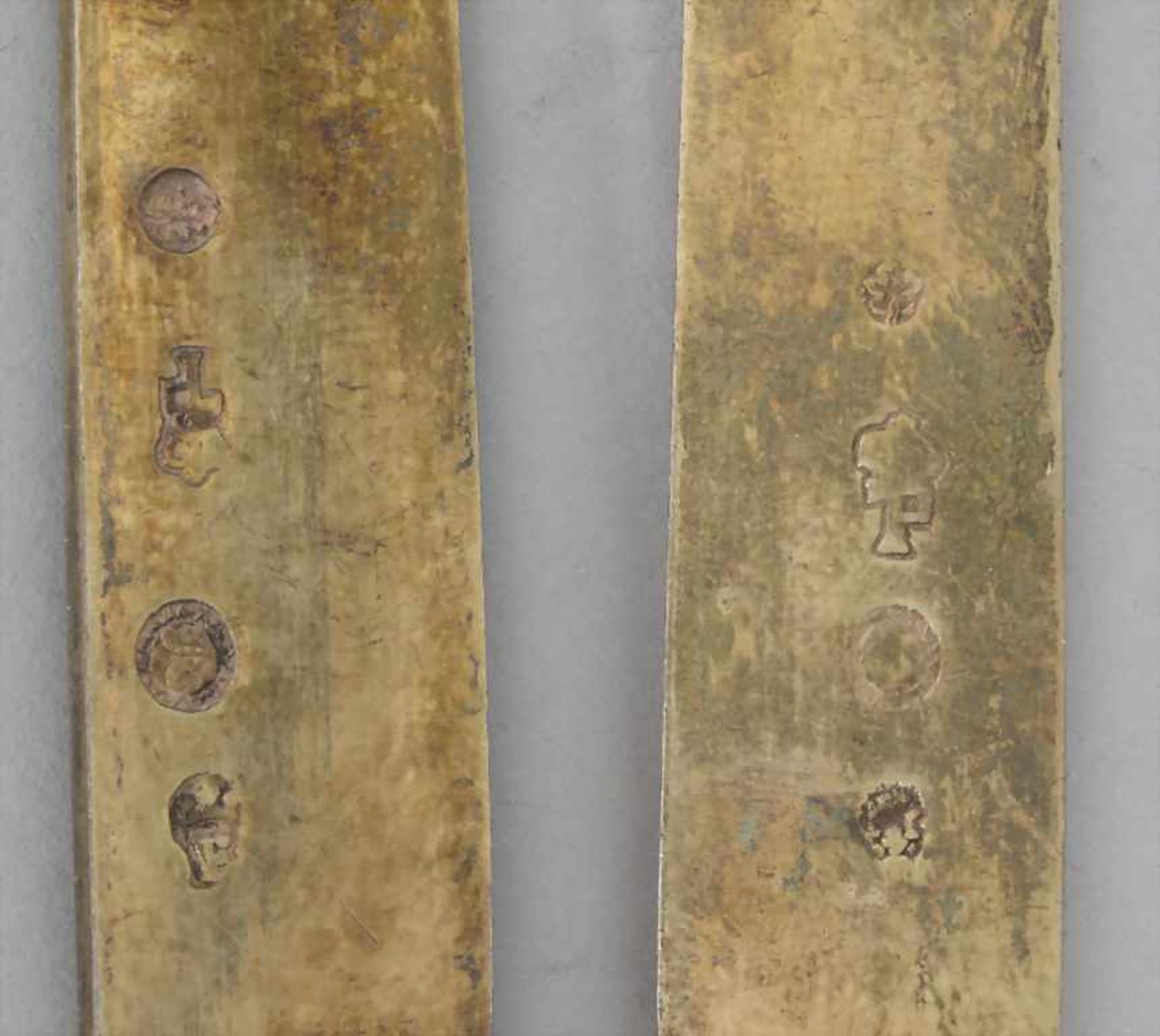 4 Obstmesser / 4 silver fruit knives, Paris, um 1789 - Bild 3 aus 3