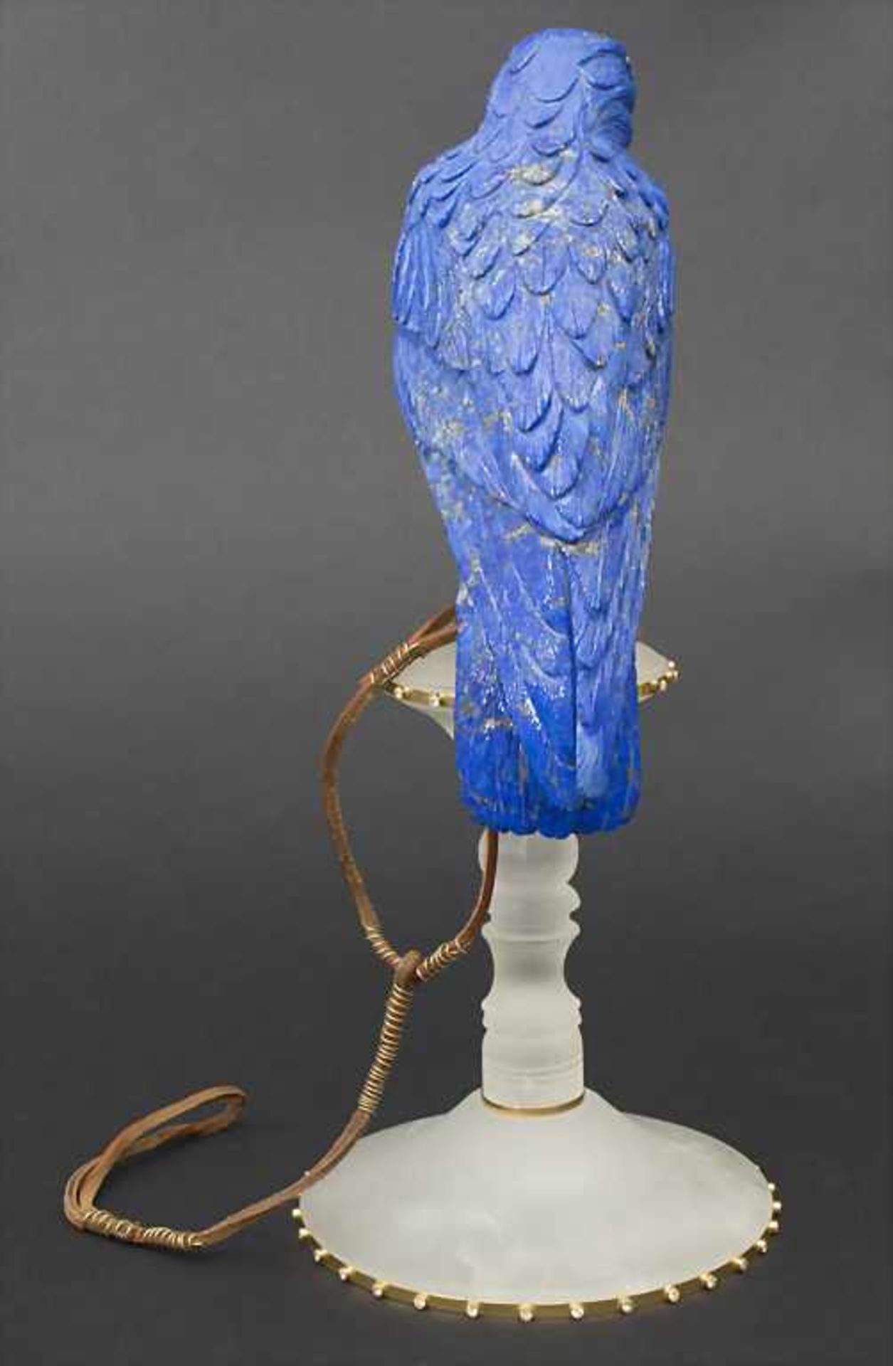 Falke / A falcon / Un faucon, Atelier Reiner Stein, Veitsrodt, Idar-Oberstein. 20. Jh. - Bild 4 aus 9