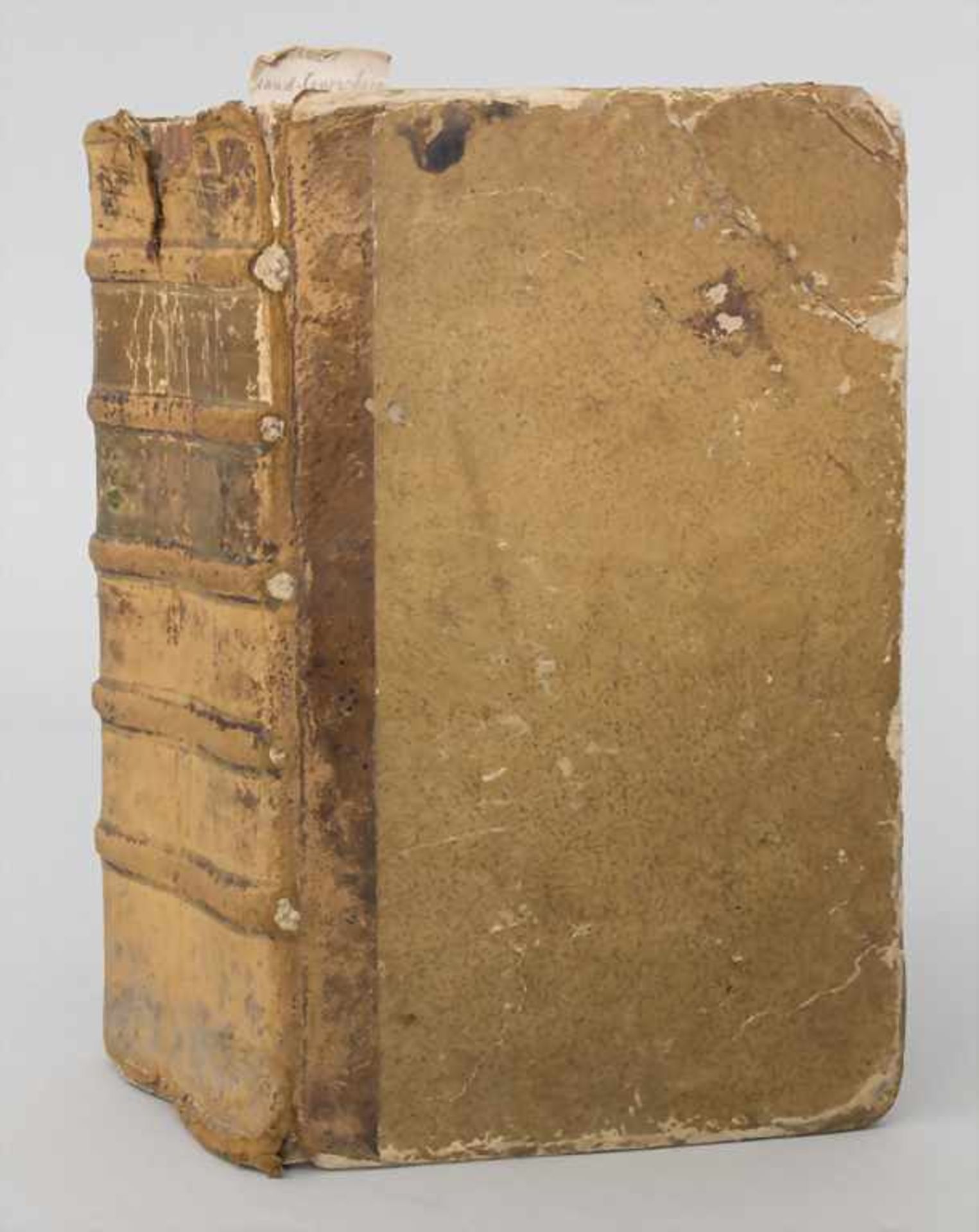 M. Gottfried Büchner: 'Biblische Real- und Verbal-Hand-Concordanz', Jena 1776< - Image 2 of 2