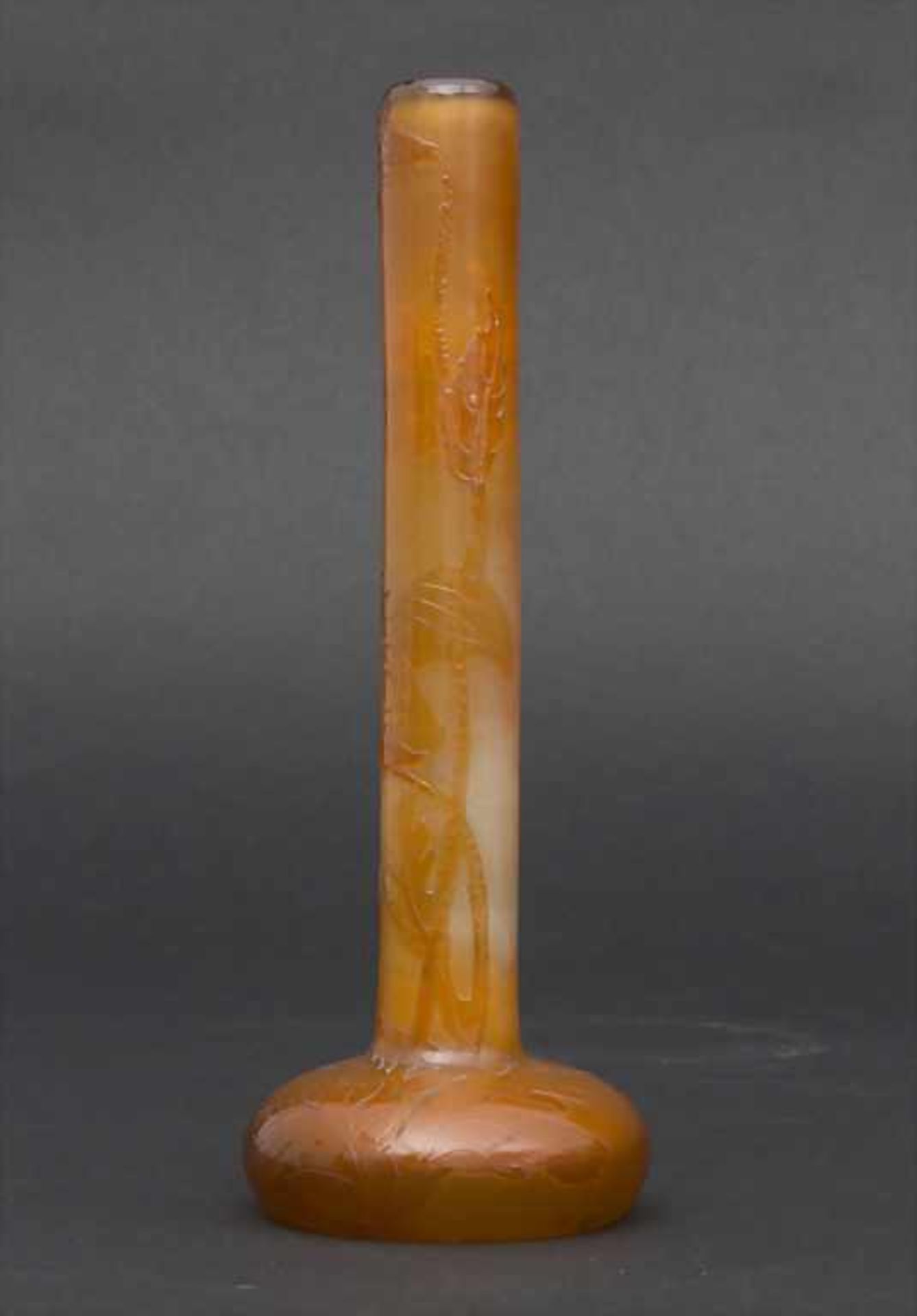 Jugendstil Vase / Art Nouveau Vase, Emile Gallé, Nancy, um 1900<