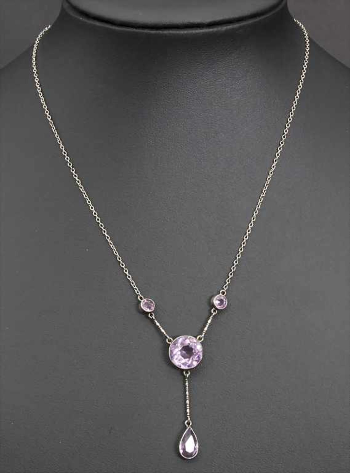 Jugendstil Silber Collier / An Art Nouveau silver necklace - Image 2 of 3