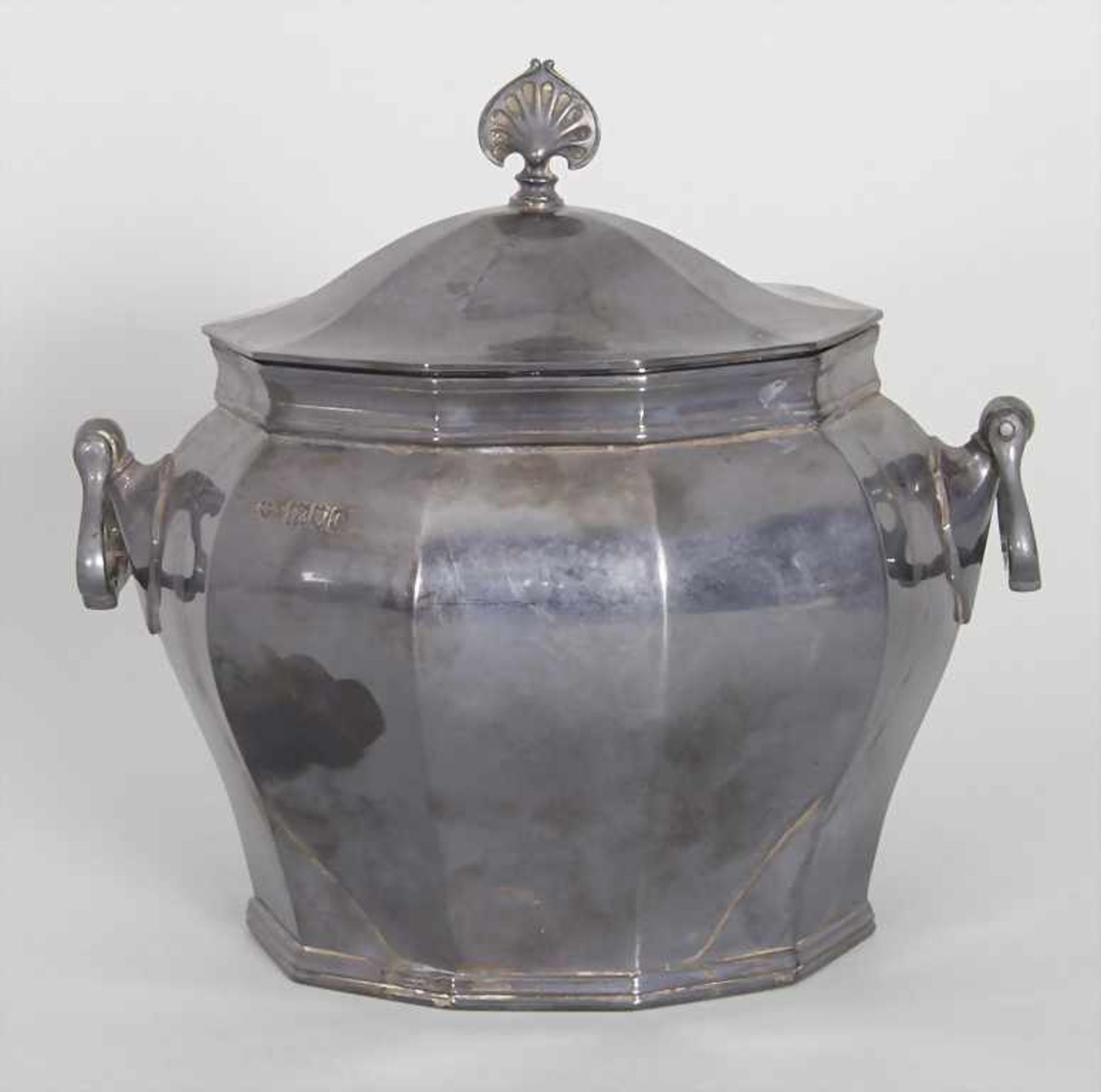 Deckeldose / A lidded silver box, William Hutton & Sons, London, um 1900 - Bild 2 aus 7