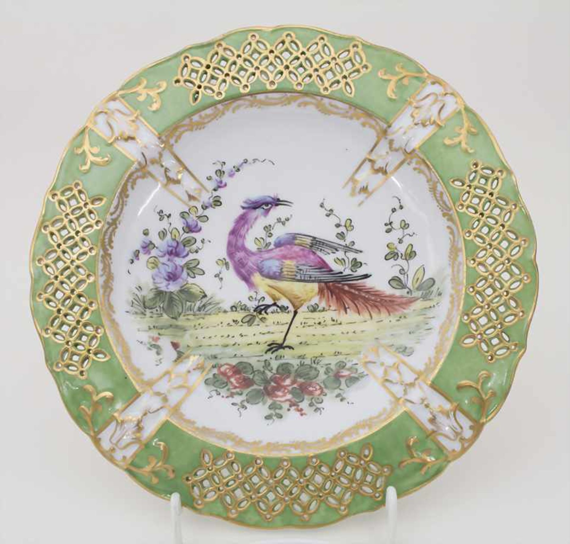 Teller / A plate, Sceaux, Frankreich / France, 19. Jh.