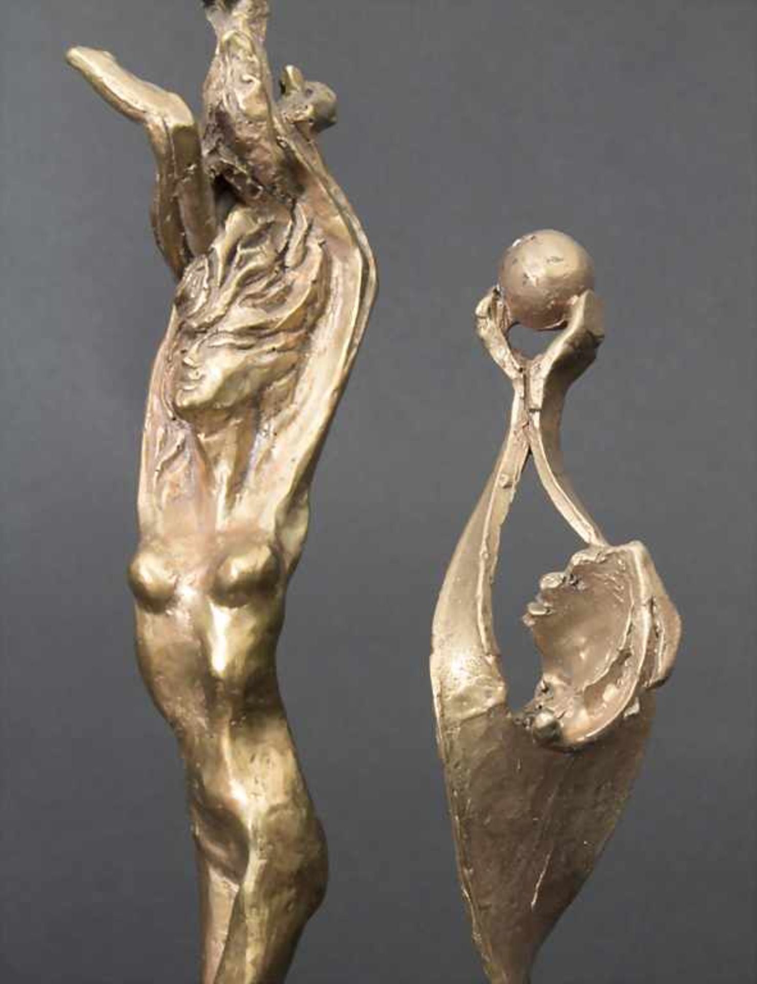 Hardy Schneider-Sato (1919-2002), 4 Bronzefiguren / 4 bronze figures - Bild 3 aus 4