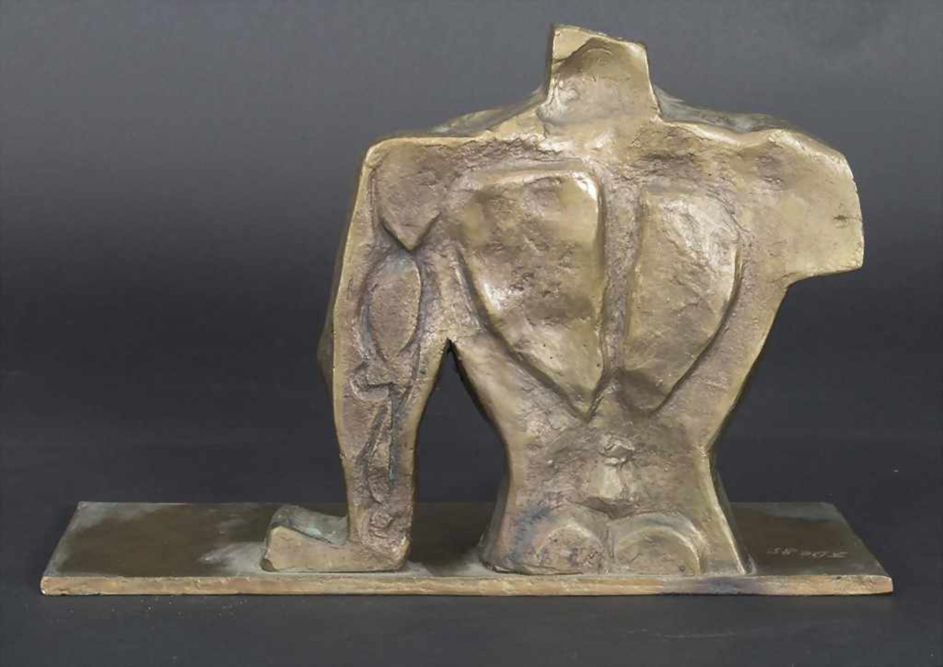 Franz Dewald (1911-1990), 'Männertorso' / 'A male torso'< - Image 2 of 2