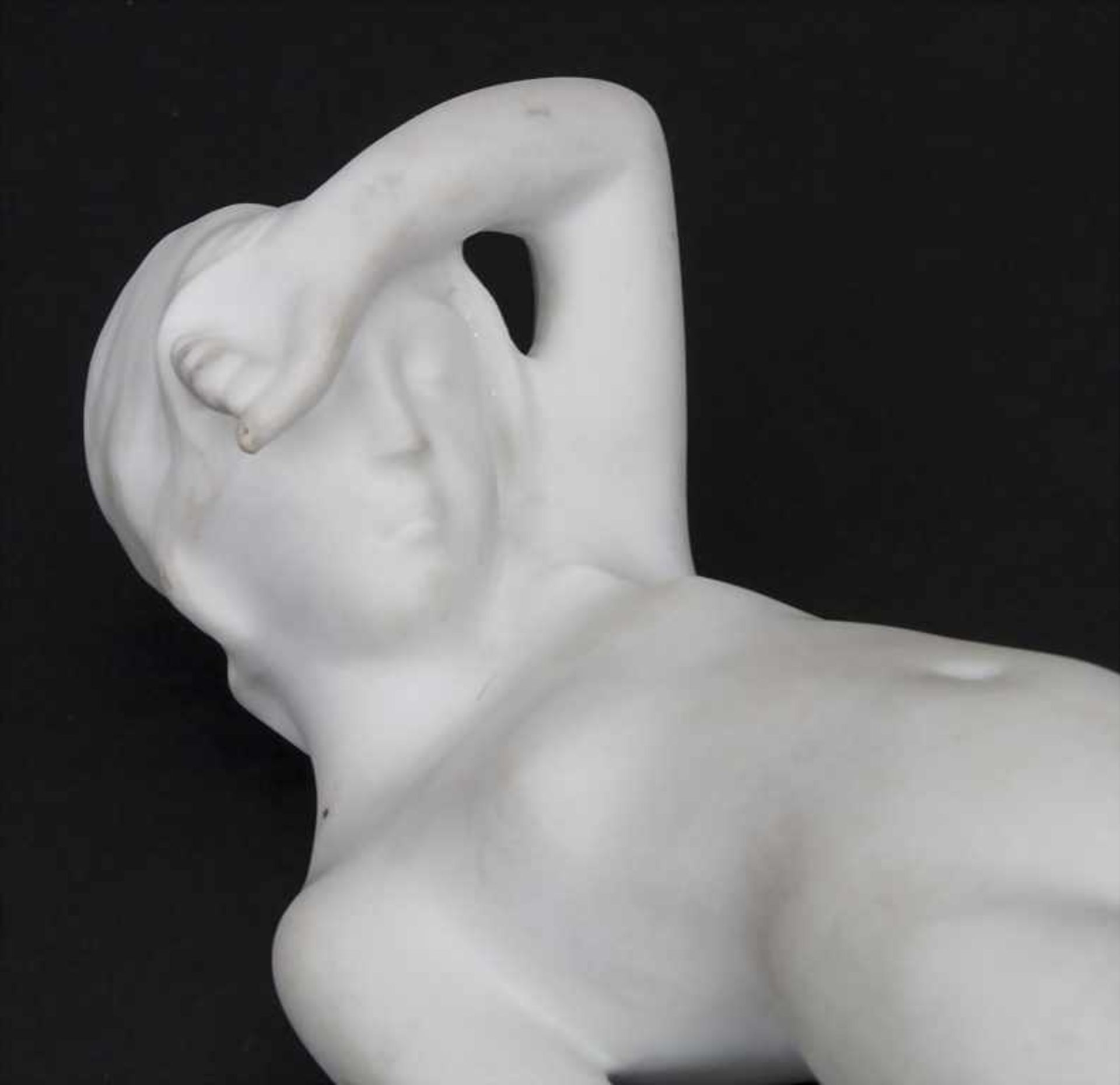 Jugendstil Akt eines jungen Mädchens / An Art Nouveau nude, Limoges, Frankreich, um 1900< - Image 7 of 7