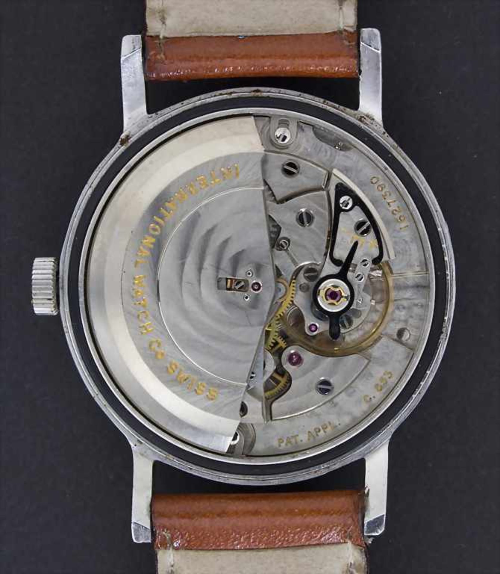 HAU IWC Automatik / A men's wrist watch, Schaffhausen, um 1960 - Bild 3 aus 7