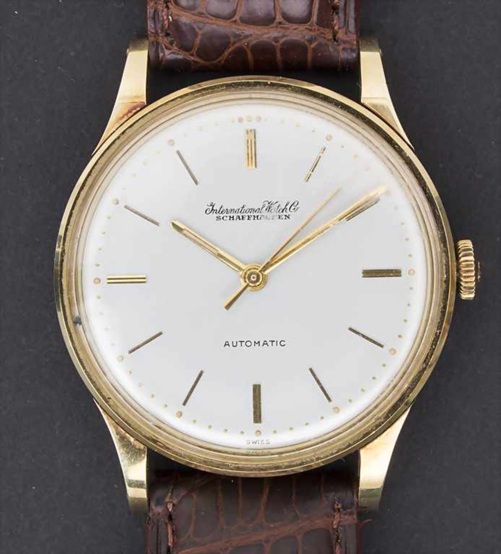 HAU IWC Automatik / A men's wrist watch, Schaffhausen, um 1960