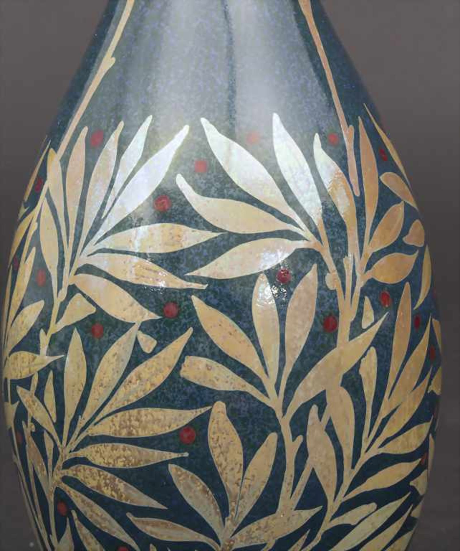 Jugendstil Vase / An Art Nouveau Pilkingtons Royal Lancastrian lustre ware vase, William S. - Image 4 of 6