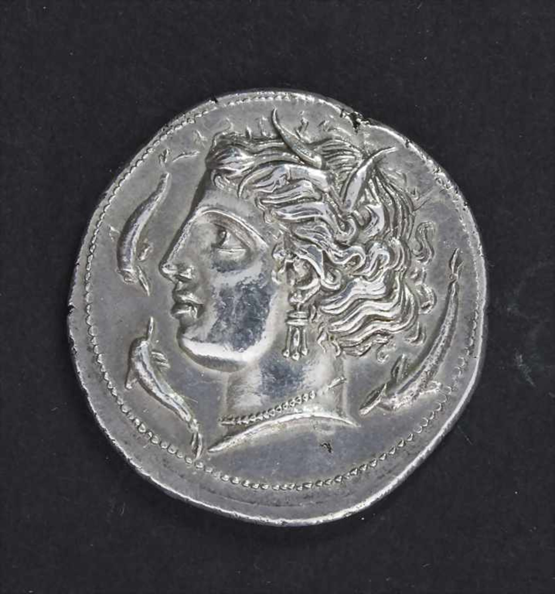 Syrakus AR-Tetradrachme, 4. Jh. v. Chr., wohl Kopie