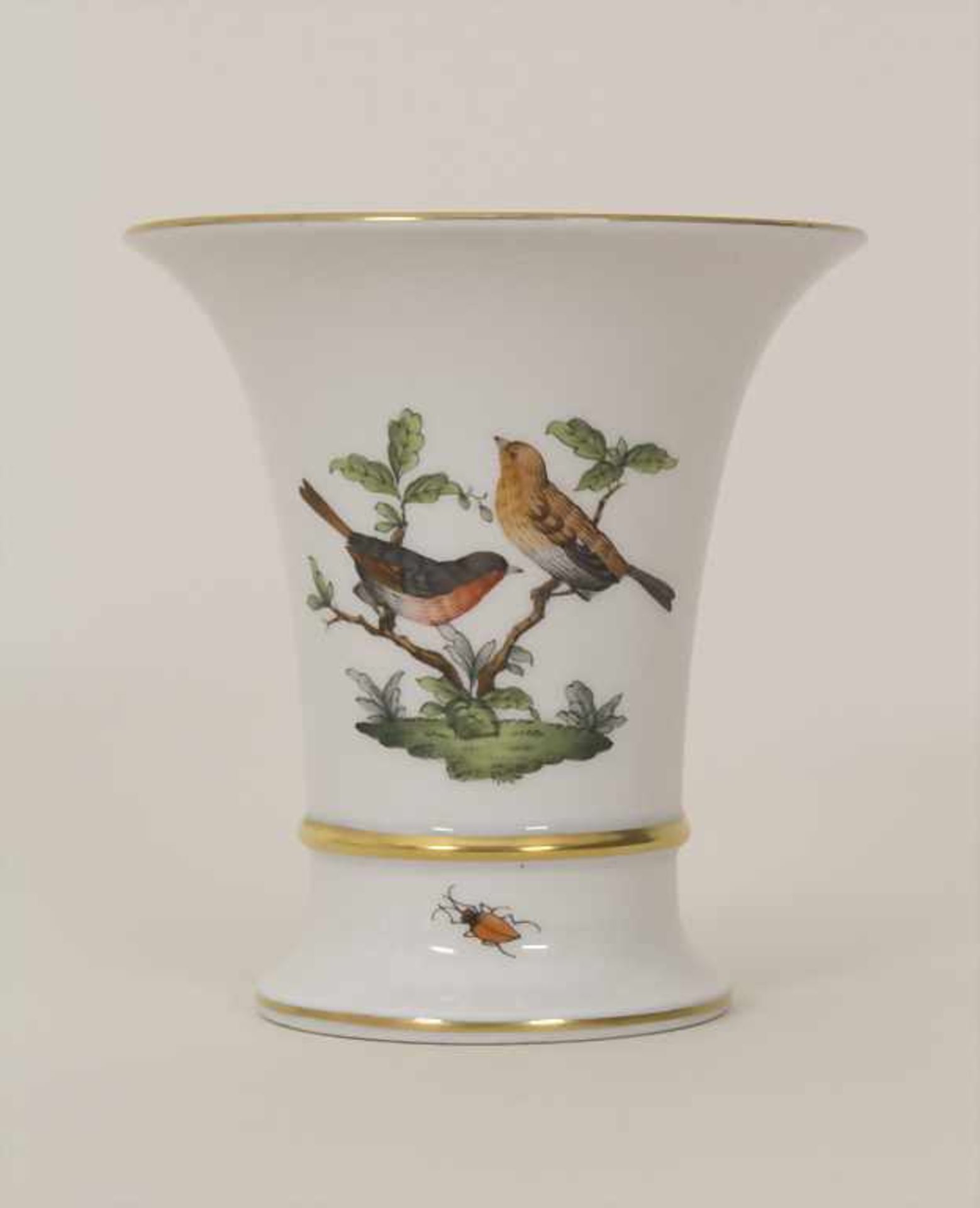 Vase Rothschild, Herend, Mitte 20. Jh.