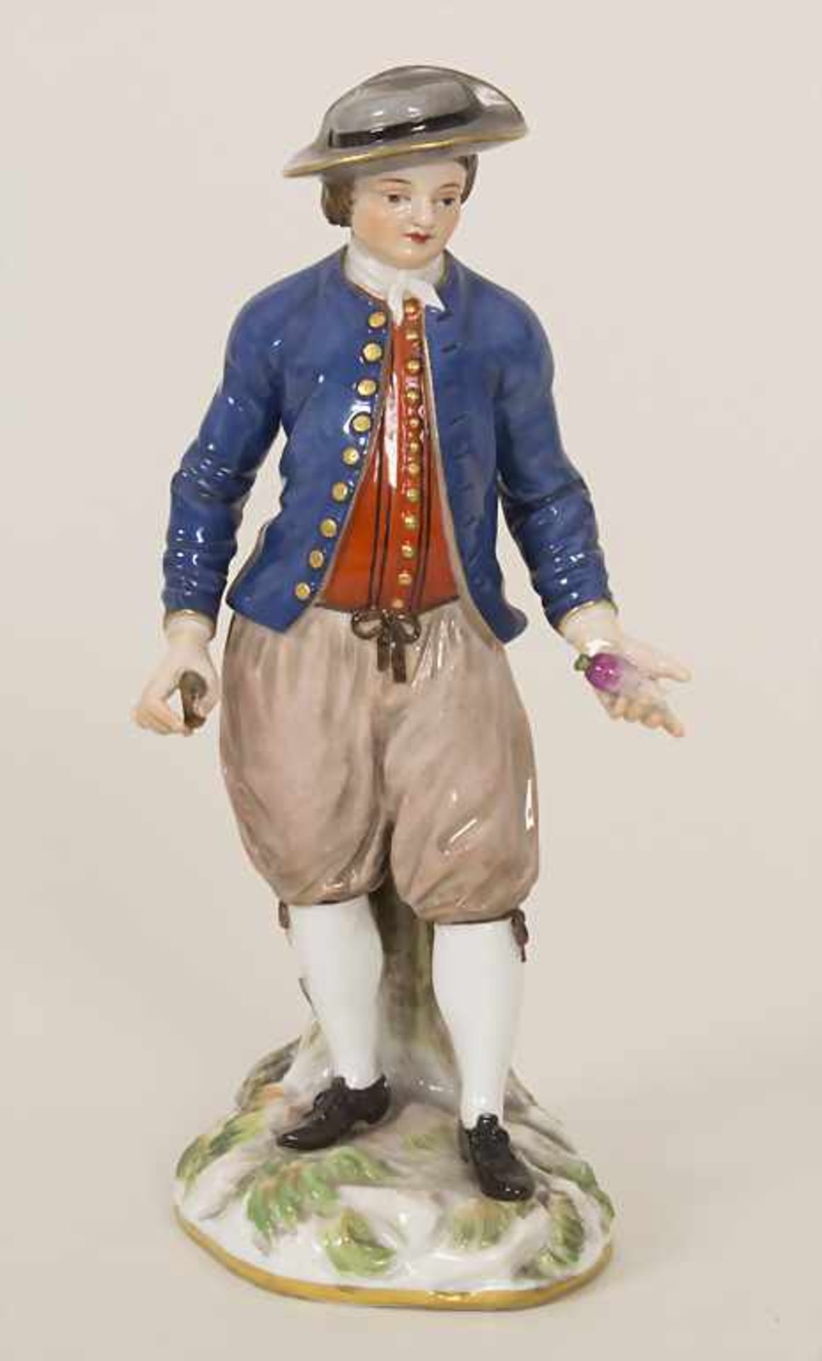 Dänischer Bauer / A Danish peasant, Meissen, Mitte 19. Jh.