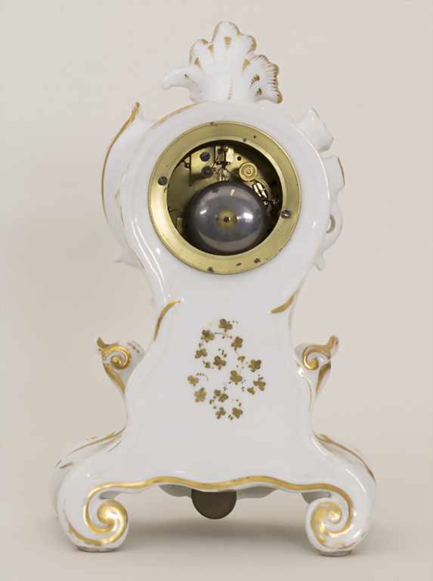 Biedermeier Kaminuhr / A Biedermeier mantel clock, Frankreich, 19. Jh. - Bild 5 aus 9