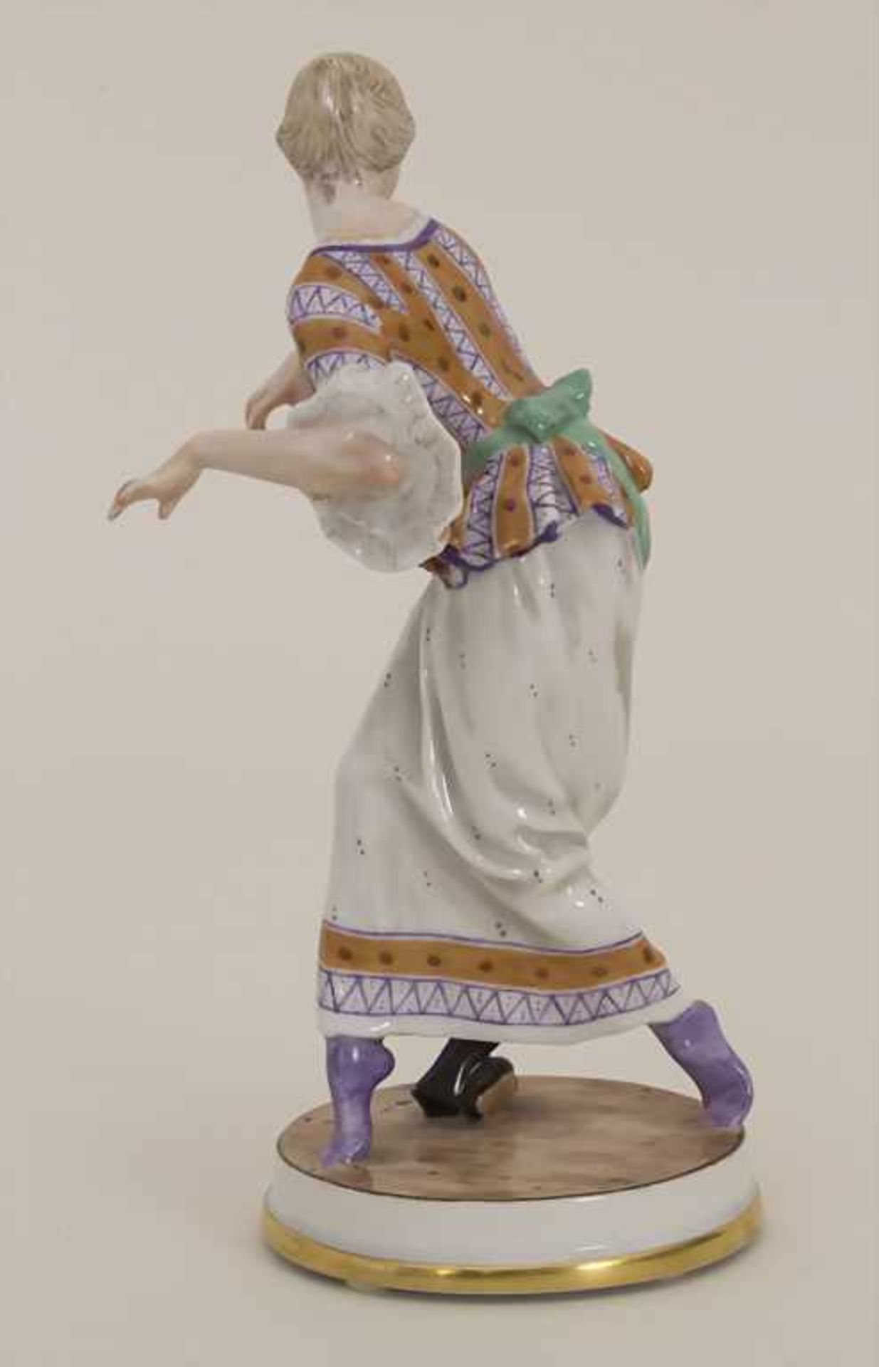 Junge Frau ohne Schuhe / A figurine of a lady with slippers on a base, Hans Tegner / Jens J. Bregno, - Image 3 of 7