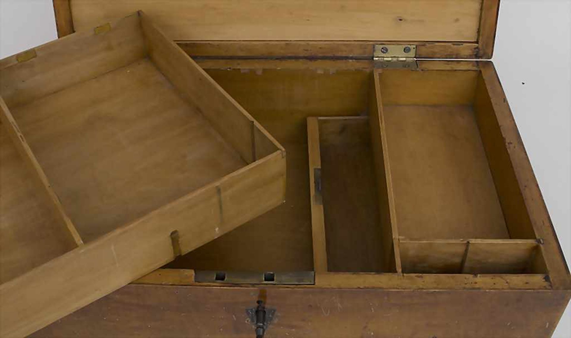 Reise-Schreibschatulle / A travel writing casket, England, Mitte 19. Jh. - Bild 4 aus 6