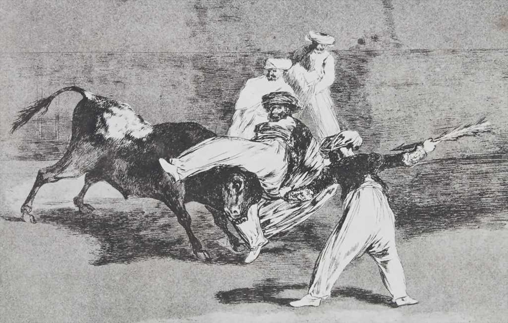 Francisco de Goya (1746-1828), 'Stierkampf' / 'The bullfight' - Image 3 of 3