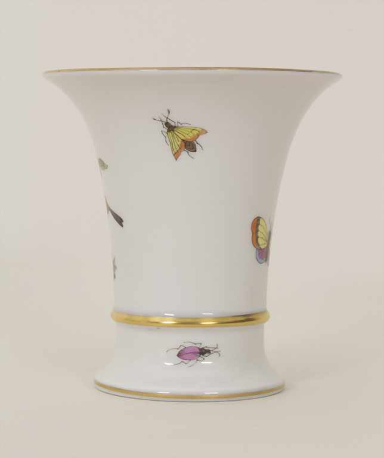 Vase Rothschild, Herend, Mitte 20. Jh. - Bild 2 aus 7