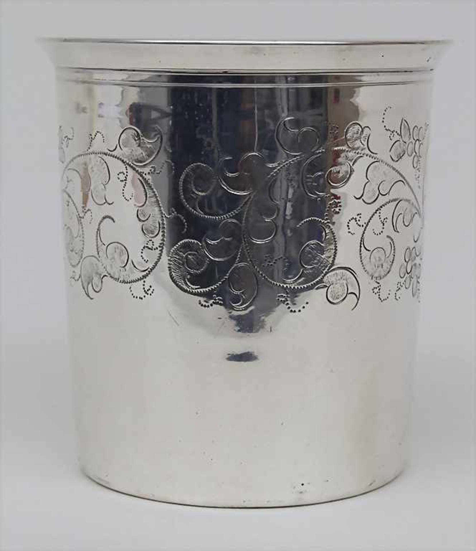 Becher / A silver beaker, César Tonnelier, Paris, um 1850 - Bild 4 aus 9