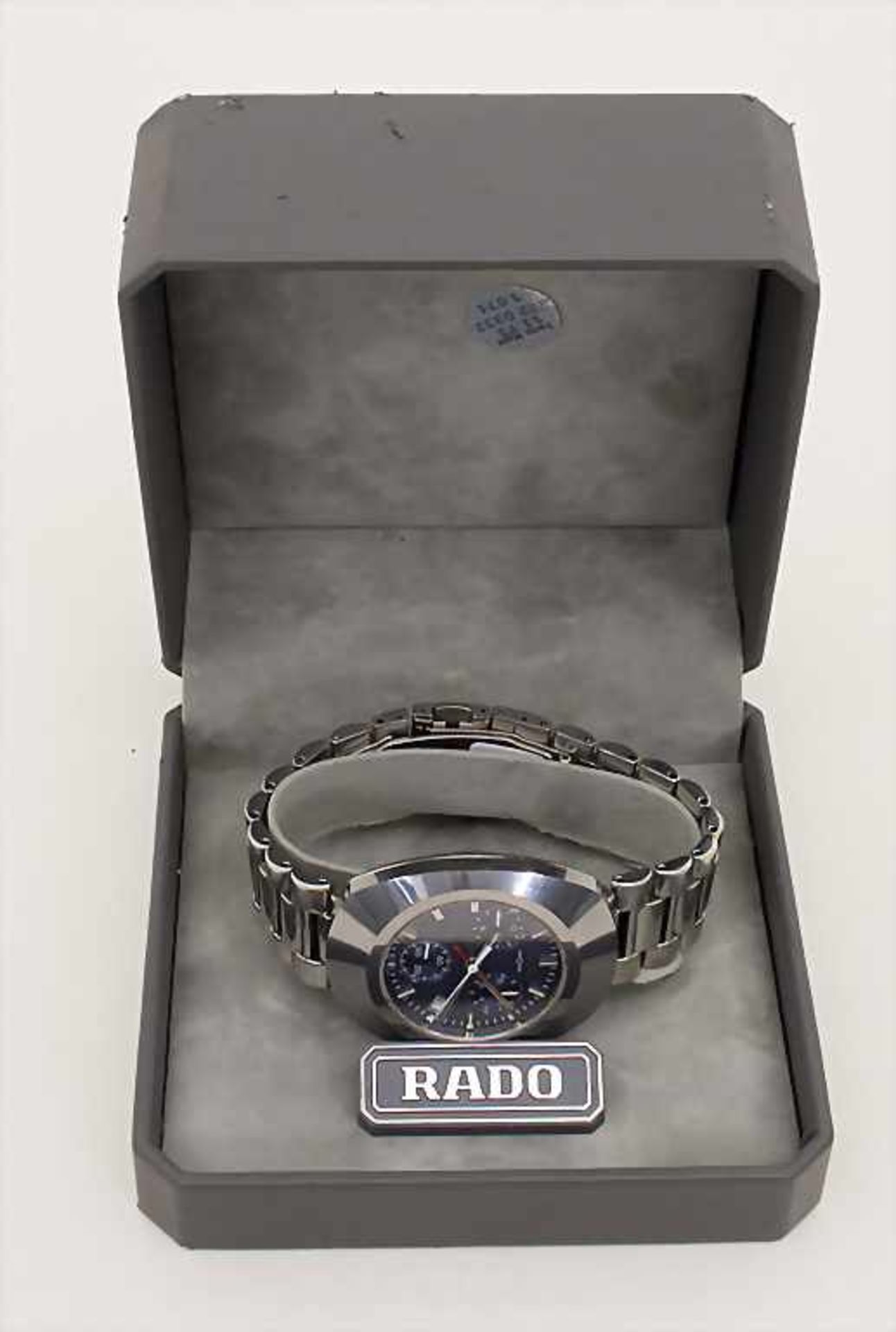 Herrenarmbanduhr / A men's watch, Rado DiaStar Chronograph, Swiss/Schweiz - Bild 2 aus 2