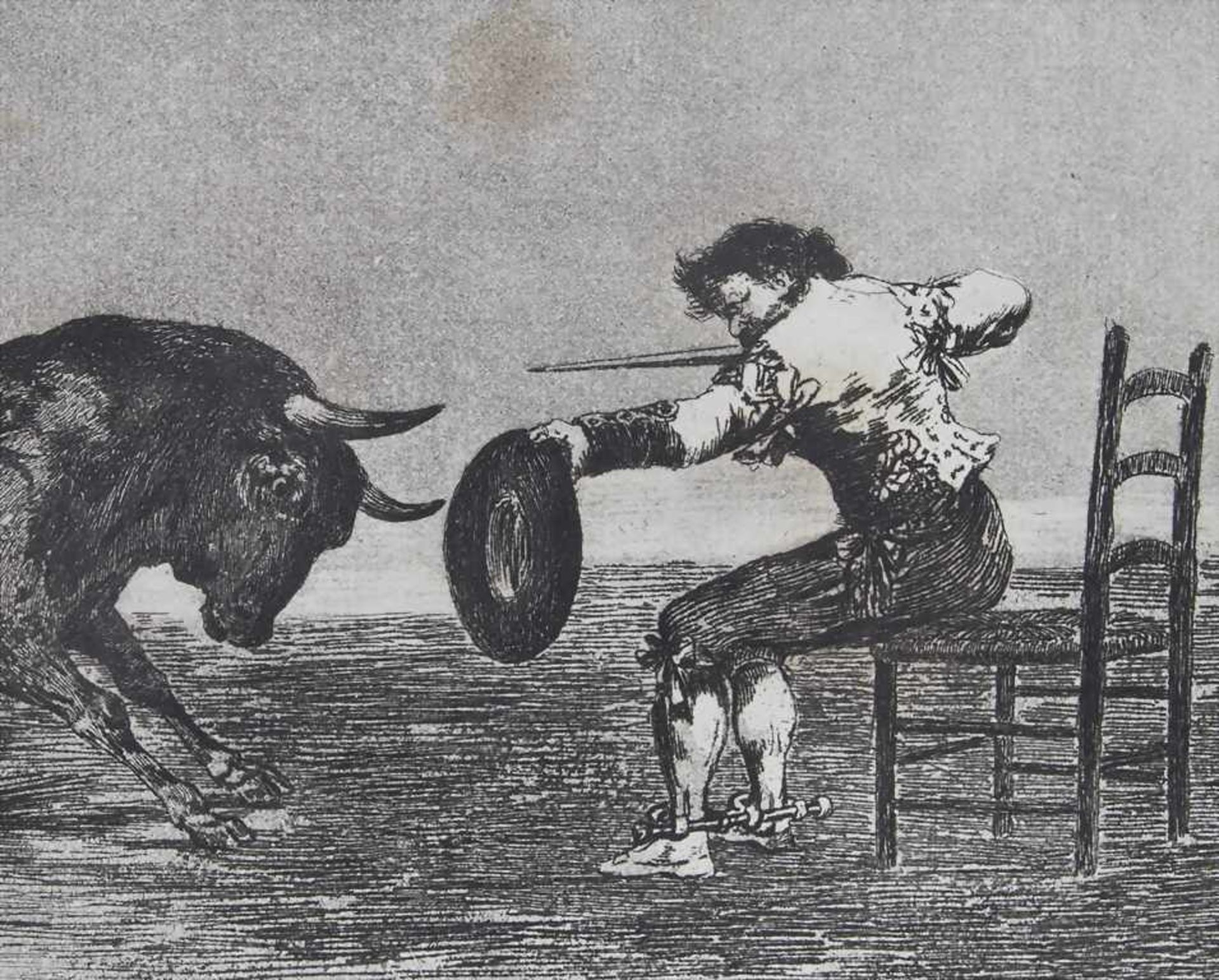 Francisco de Goya (1746-1828), 'Stierkampf' / 'The bullfight' - Image 3 of 4