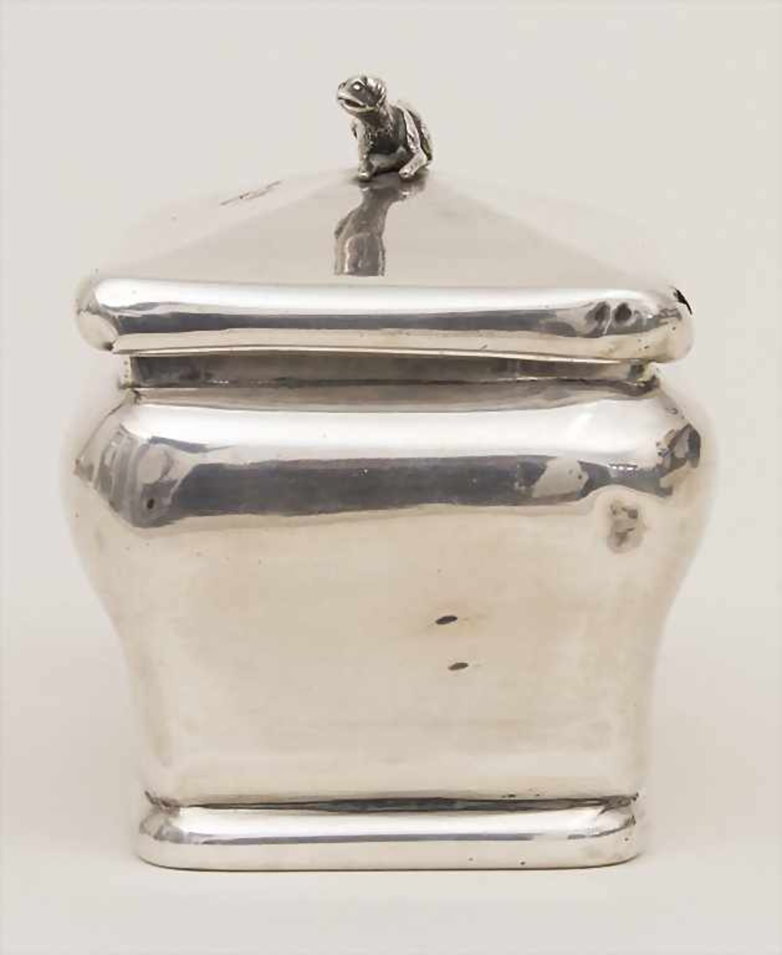Seifendose / A silver soap box, J. Carreras, Barcelona, 19. Jh. - Bild 2 aus 9