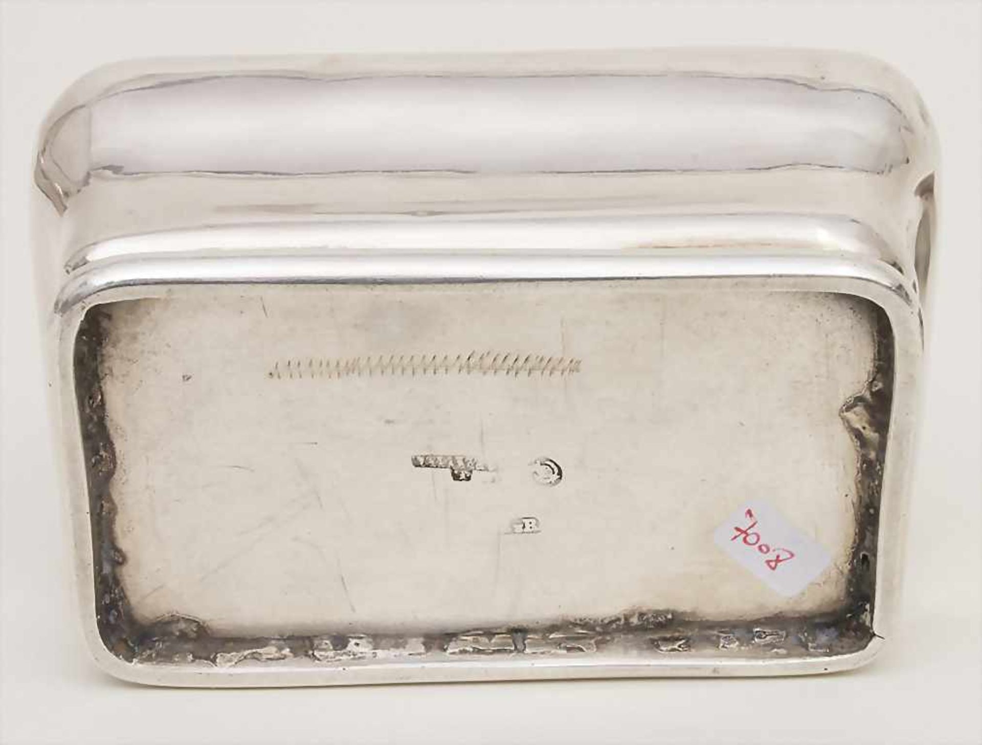 Seifendose / A silver soap box, J. Carreras, Barcelona, 19. Jh. - Bild 7 aus 9
