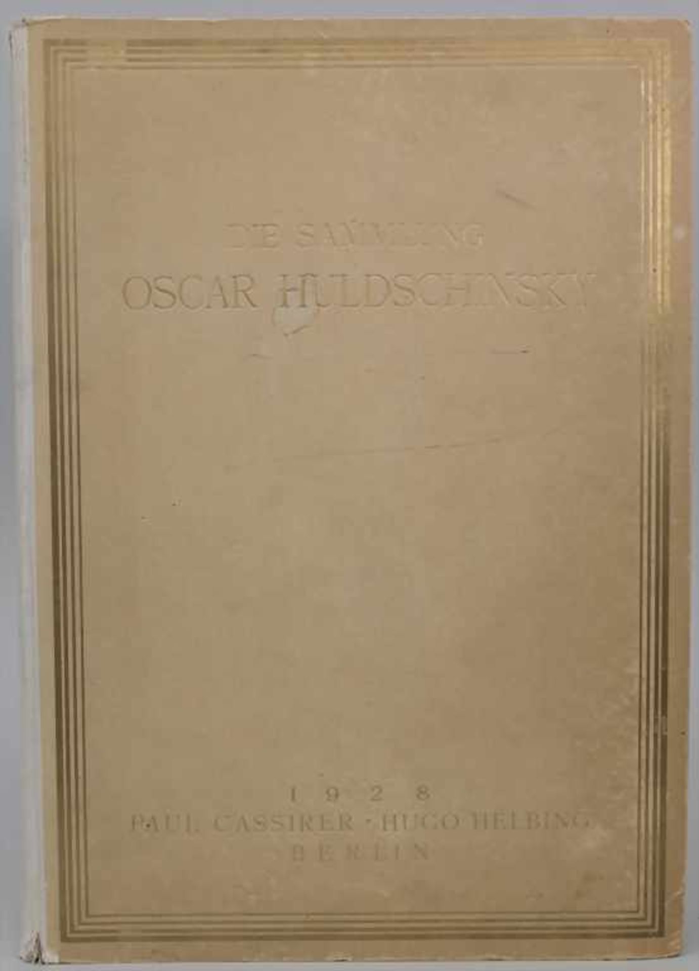 Die Sammlung Oscar Huldschinsky, Paul Cassirer, Hugo Helbing, Berlin, 1928 - Bild 5 aus 5