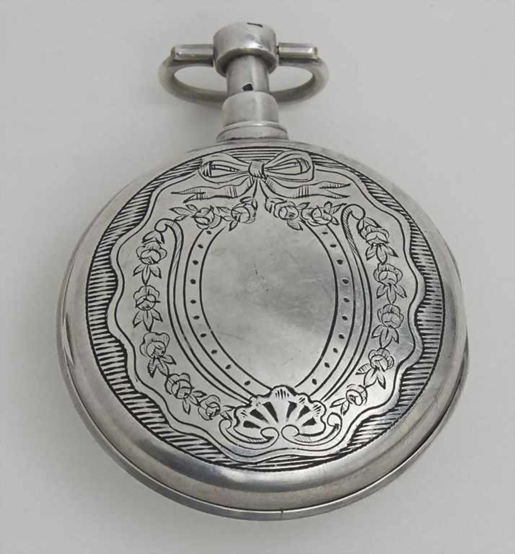 Offene Herrentaschenuhr, Durand, Paris, um 1810 - Image 4 of 4