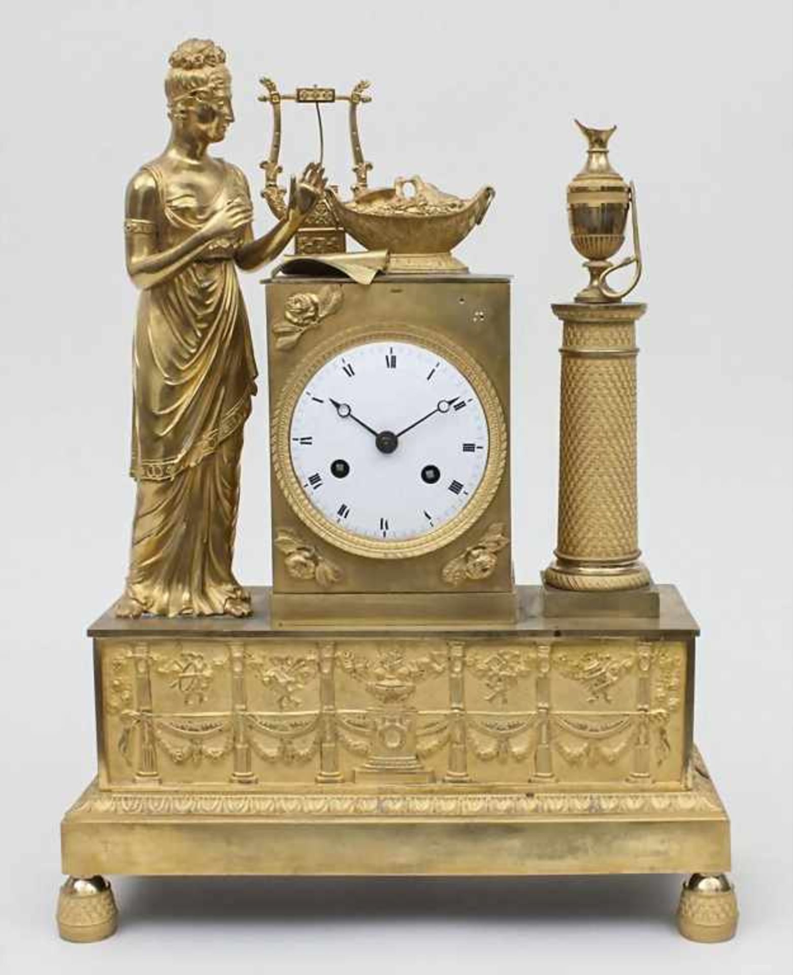 Pendule, Époque Restauration, Frankreich/France, ca. 1820