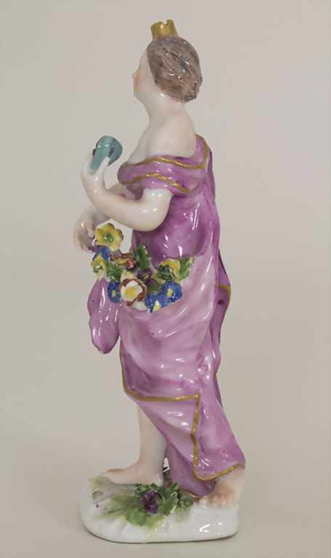 Allegorie der Göttin Flora / An allegorical figure of the goddess Flora, Meissen, um 1740 - Bild 2 aus 6