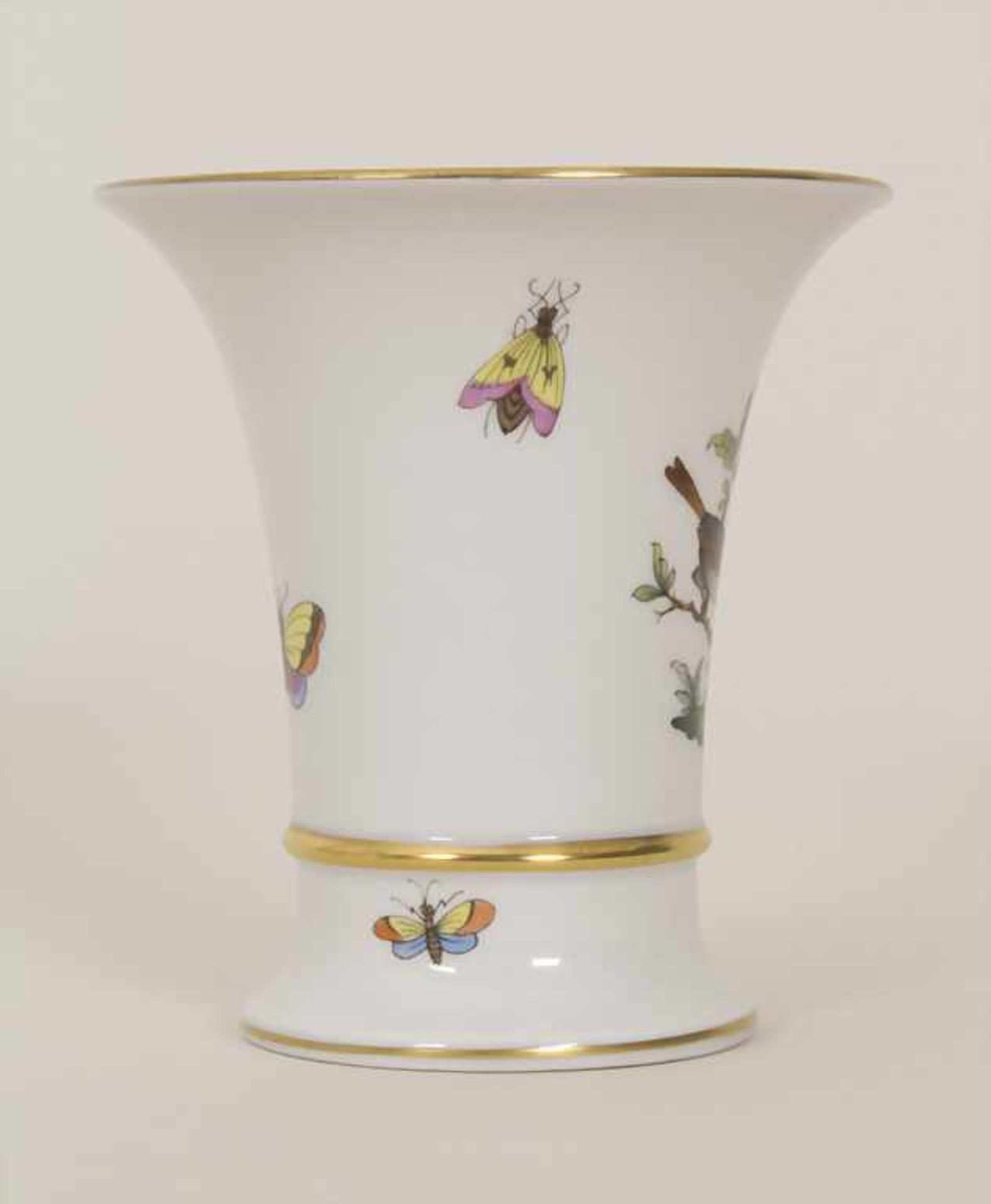 Vase Rothschild, Herend, Mitte 20. Jh. - Bild 4 aus 7