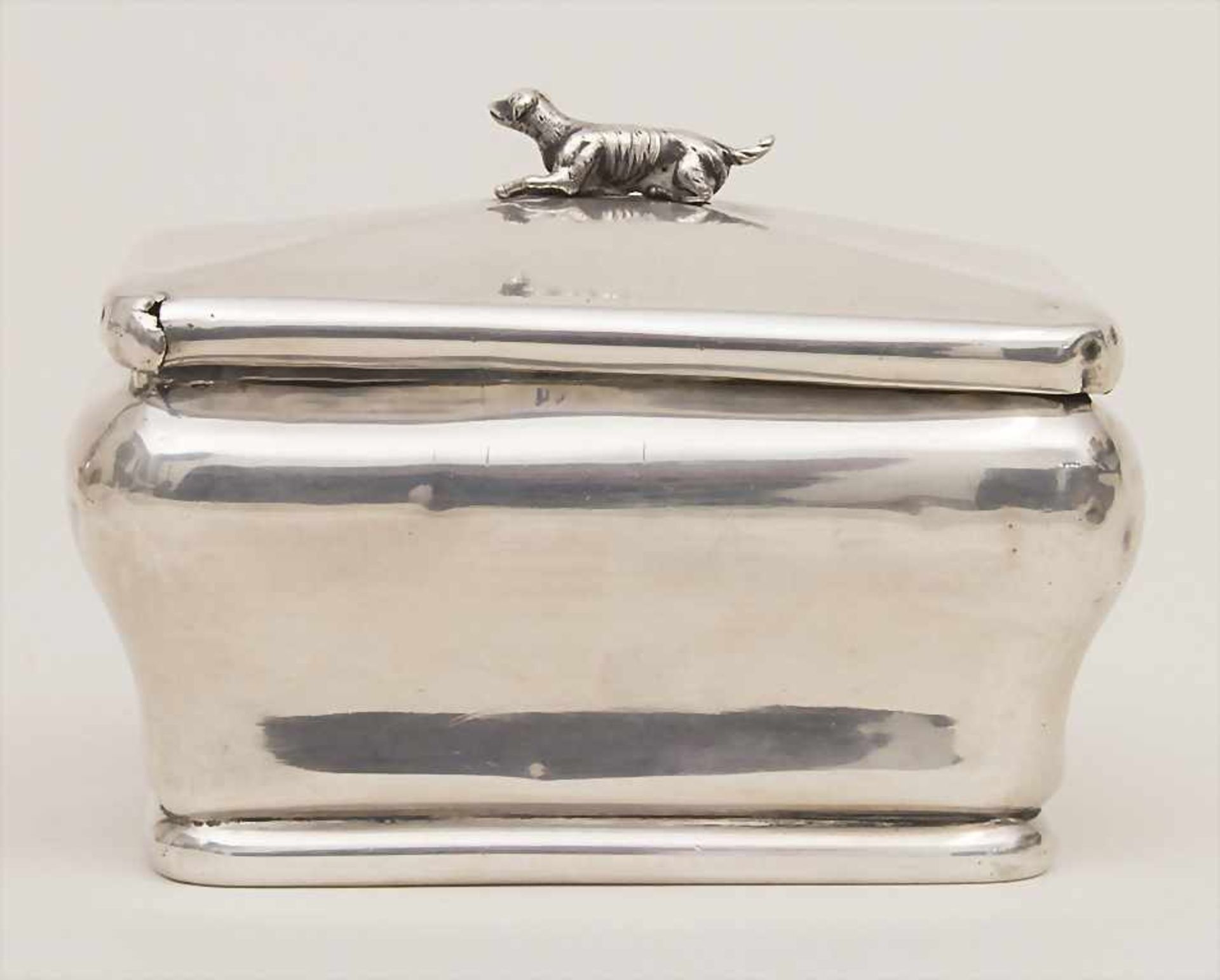 Seifendose / A silver soap box, J. Carreras, Barcelona, 19. Jh. - Bild 3 aus 9