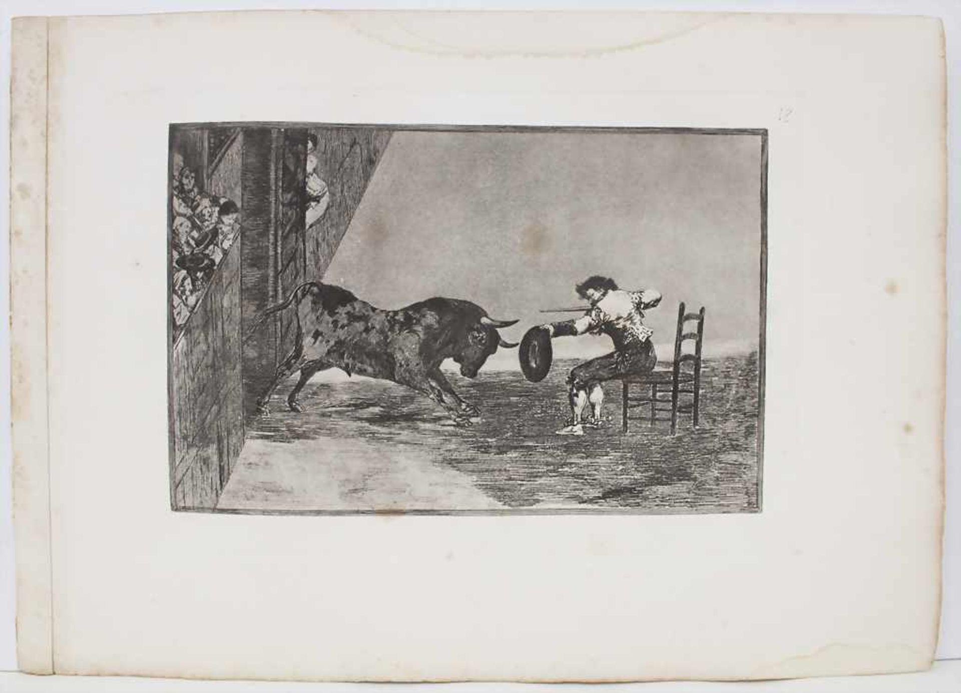Francisco de Goya (1746-1828), 'Stierkampf' / 'The bullfight' - Image 2 of 4