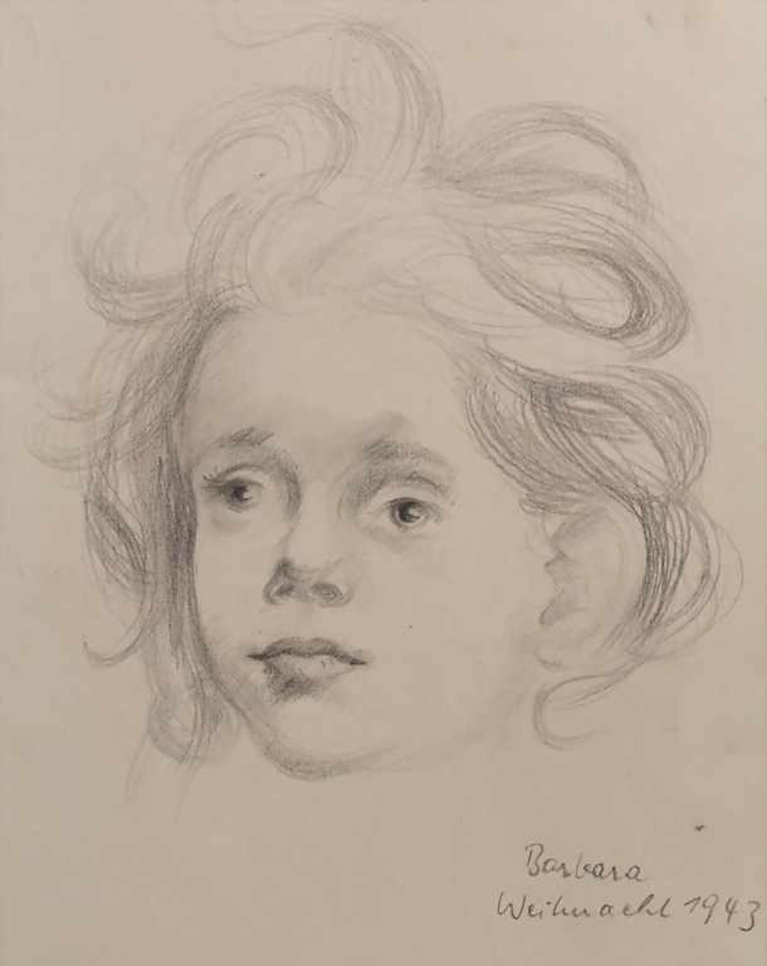 Will Sohl (1906-1969), Porträt 'Barbara' / A portrait 'Barbara'