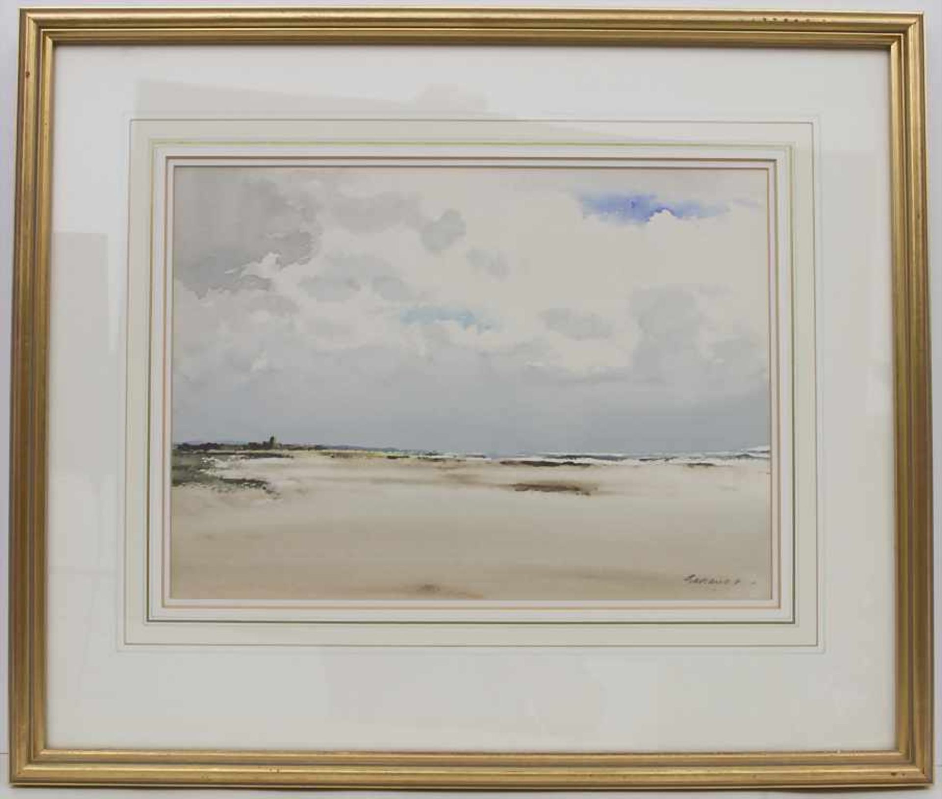 Philip Gardner (1922-1986), 'Norfolk Cley Marshes' - Image 2 of 6