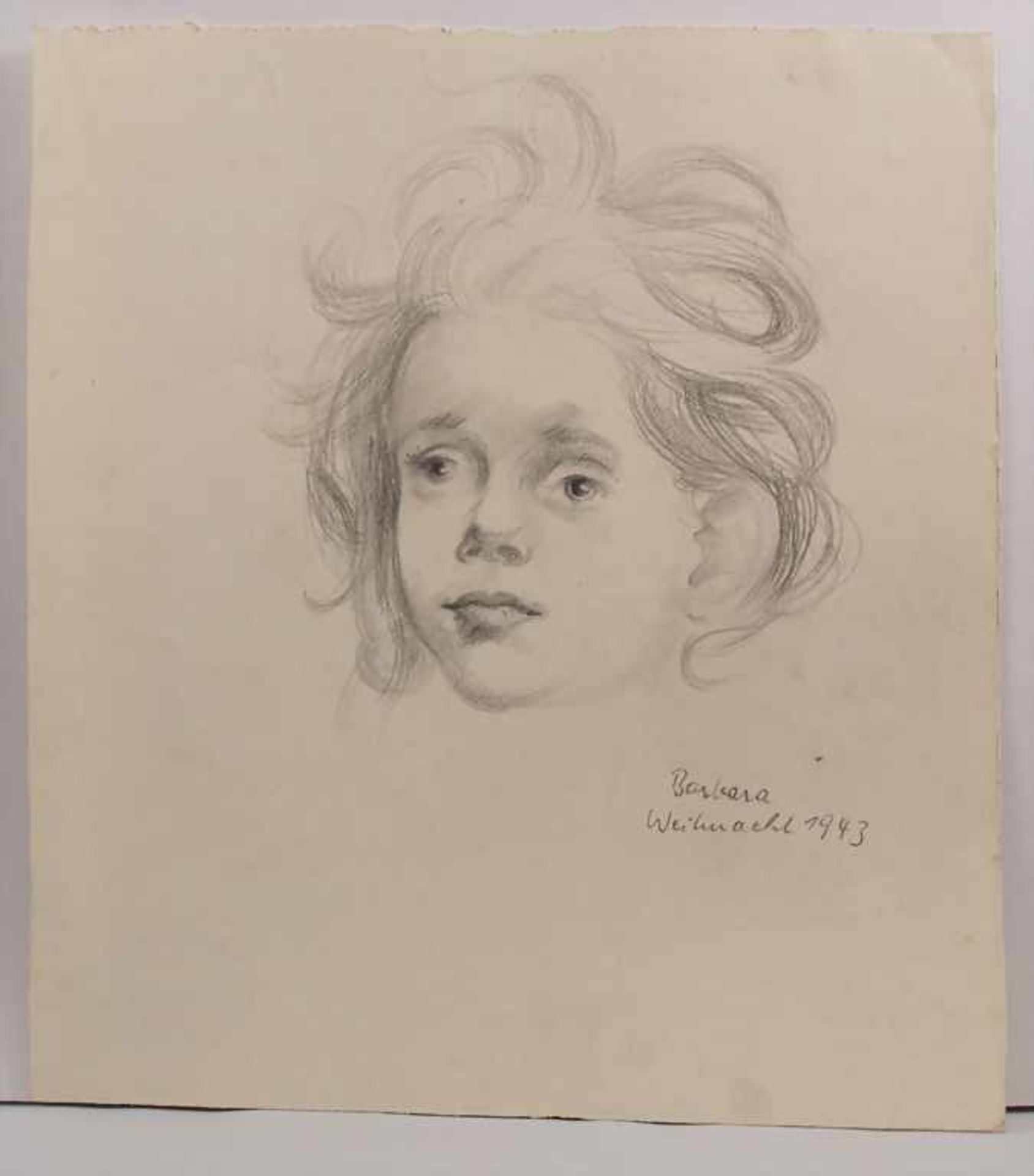 Will Sohl (1906-1969), Porträt 'Barbara' / A portrait 'Barbara' - Bild 2 aus 5