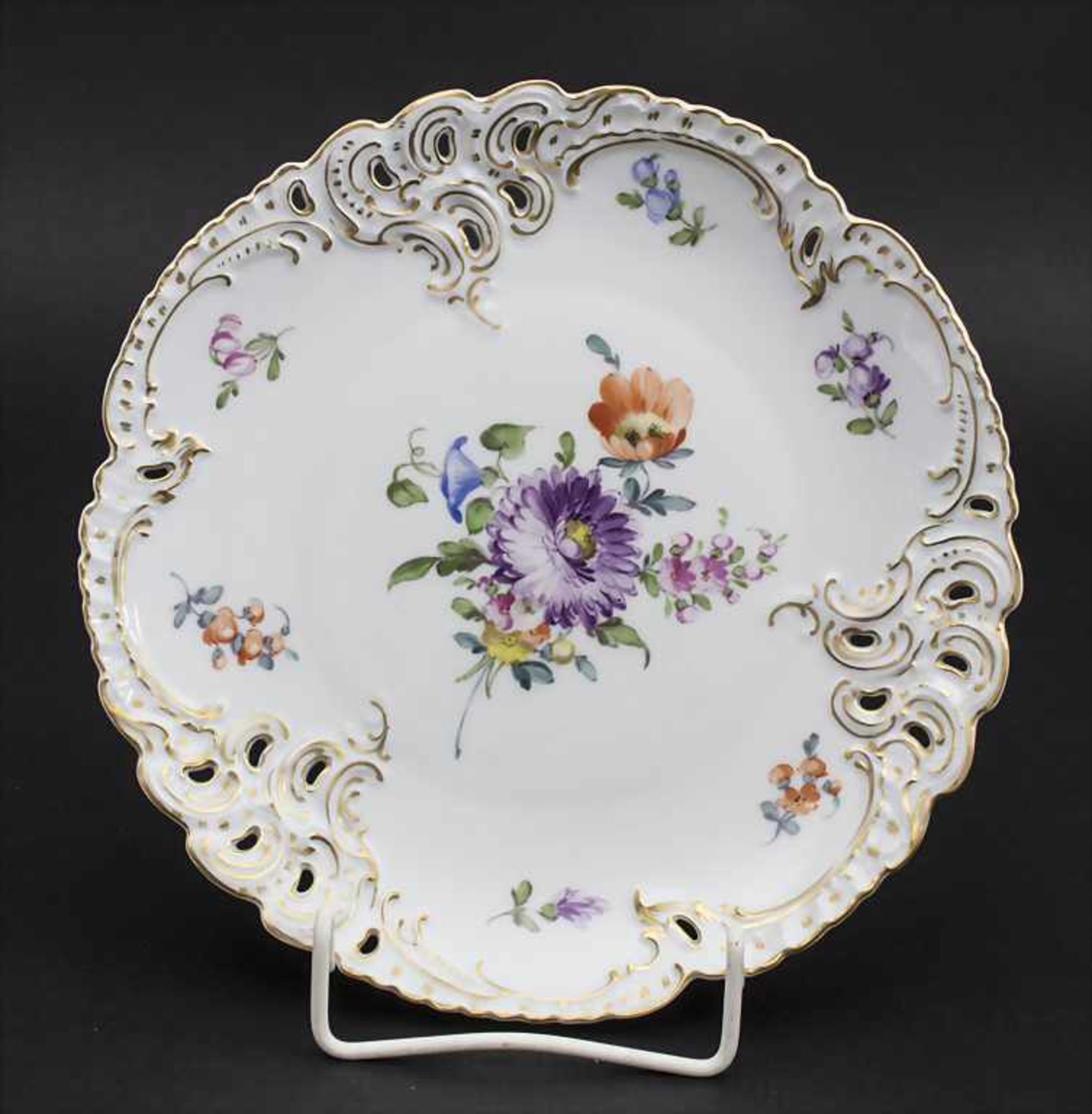 Zierteller / A decorative plate, Nymphenburg, um 1900