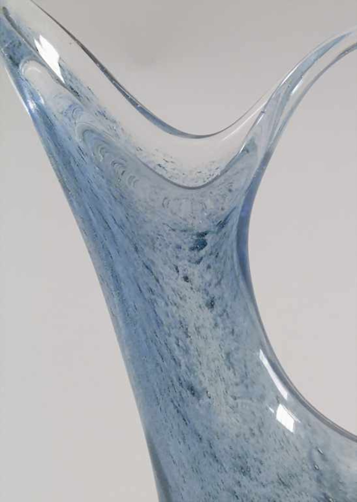 Glasziervase 'Cobalto' / A decorative vase 'Cobalto', Barovier & Toso, Entw. Ercole Barovier, - Image 7 of 7