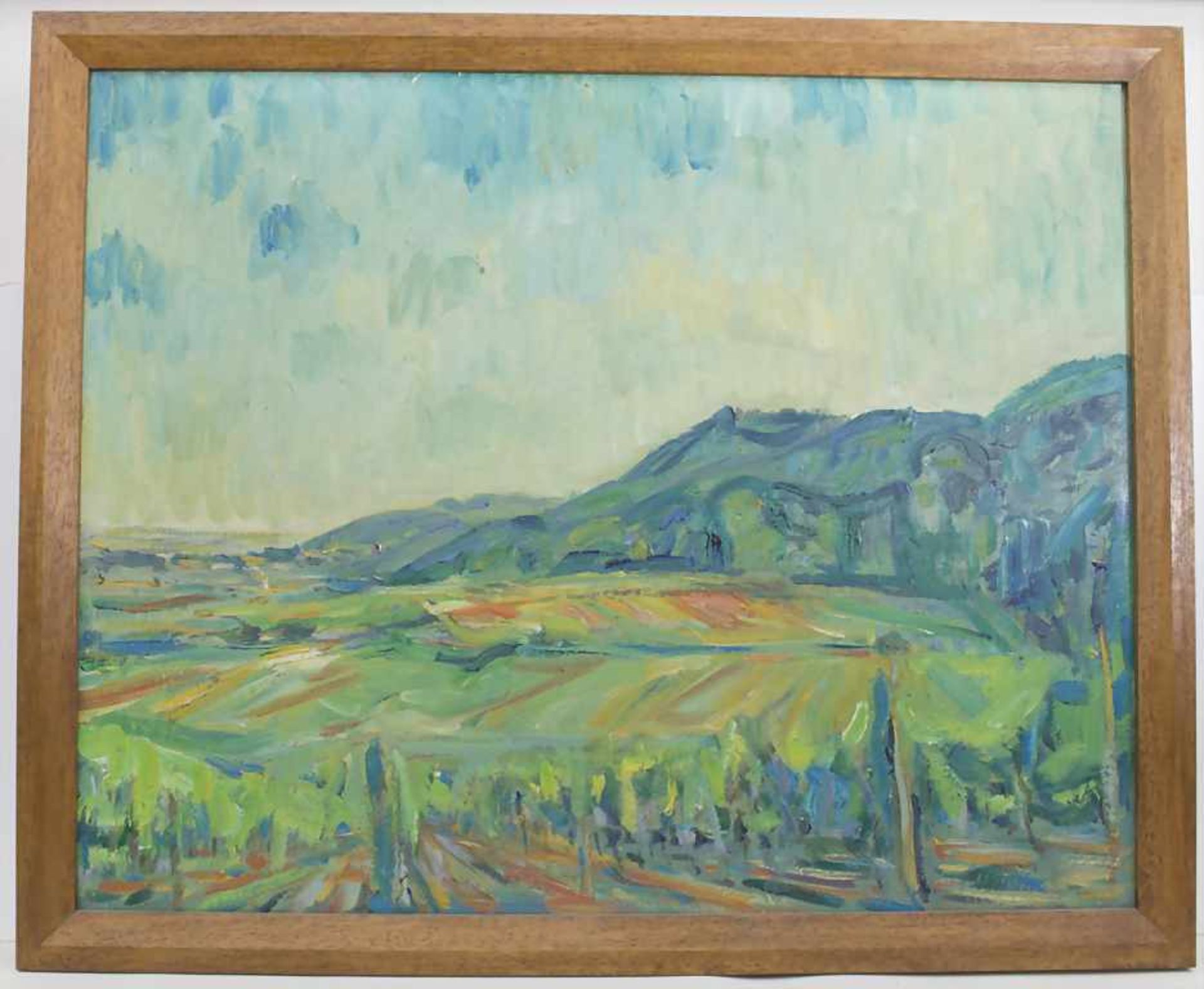 Otto Ditscher (1903-1987), 'Pfälzer Landschaft - Haardt' / 'A Palatinate landscape - Haardt' - Bild 2 aus 7