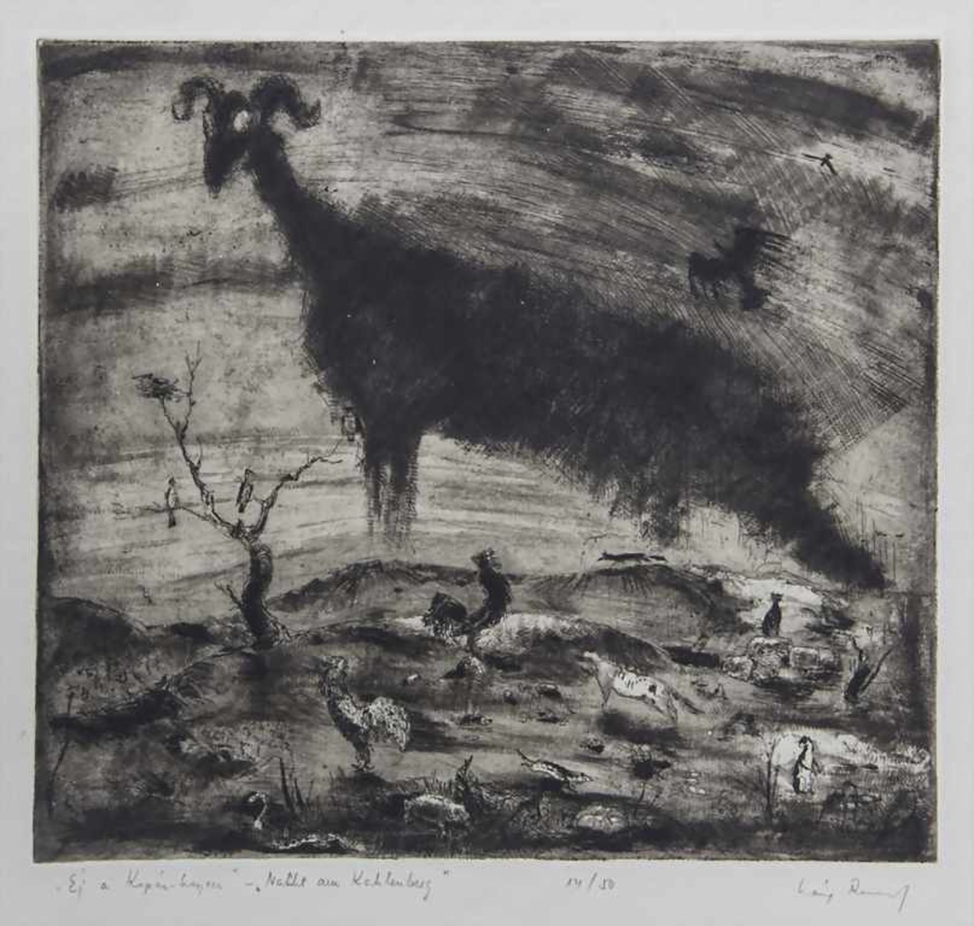 Künstler des 20. Jh., '3 Radierungen' / '3 etchings' - Bild 4 aus 7