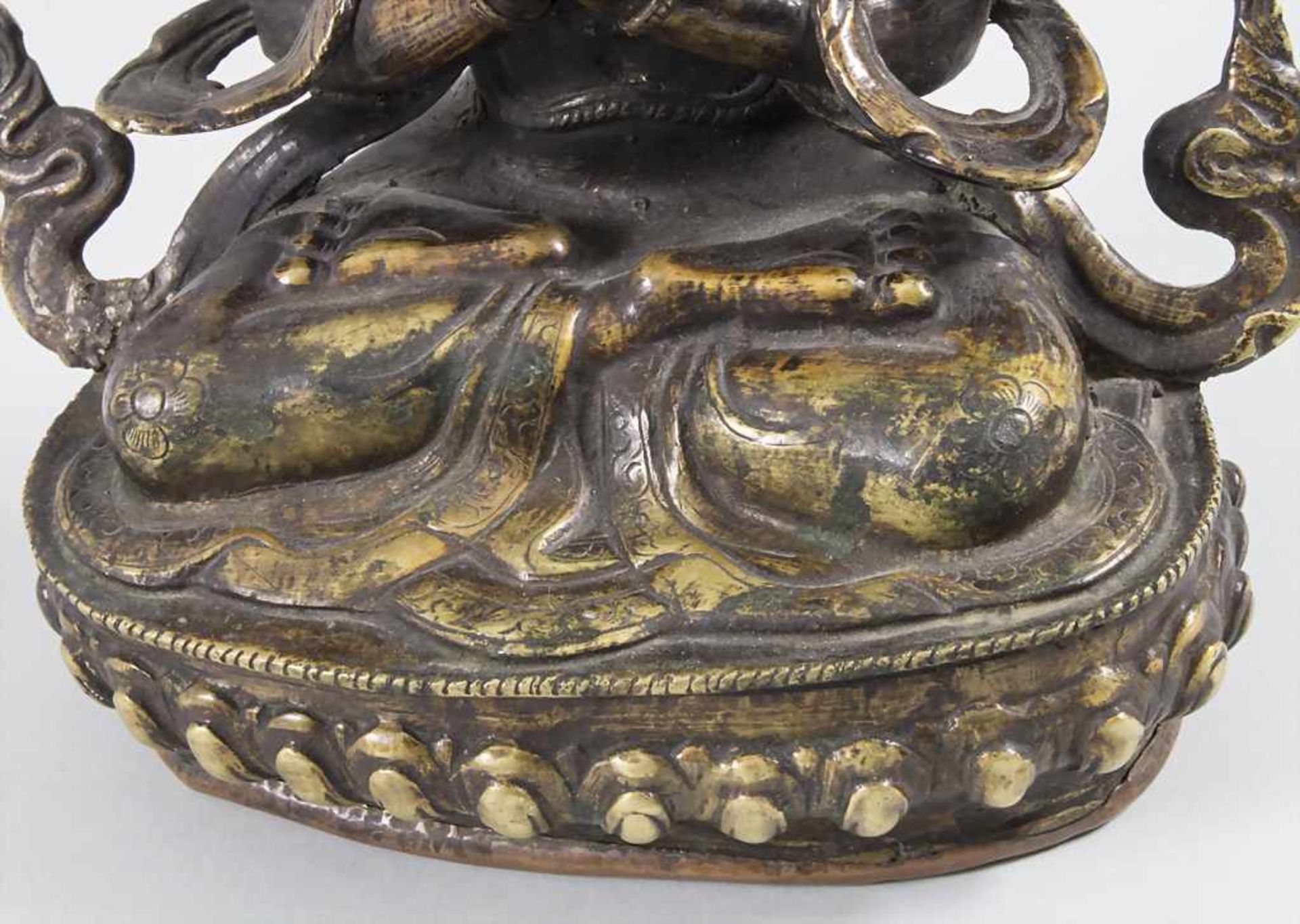 Buddha,'Avalokiteshvara', Tibet, 17./18. Jh. - Bild 3 aus 7