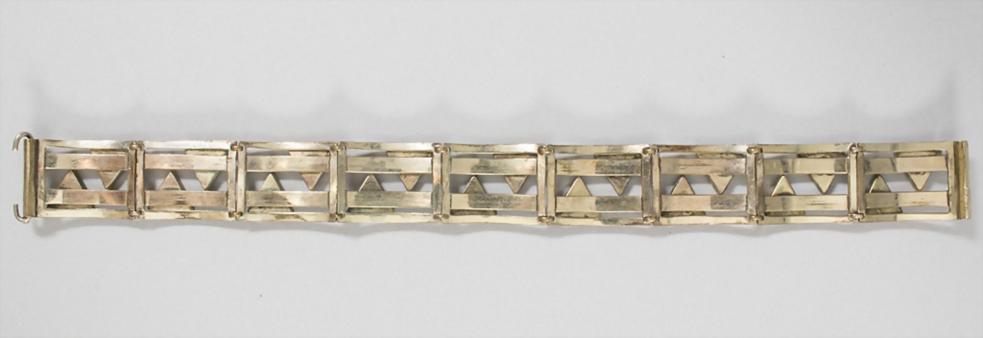 Art Déco Armband / An Art Deco bracelet, Pforzheim, um 1925 - Image 3 of 3