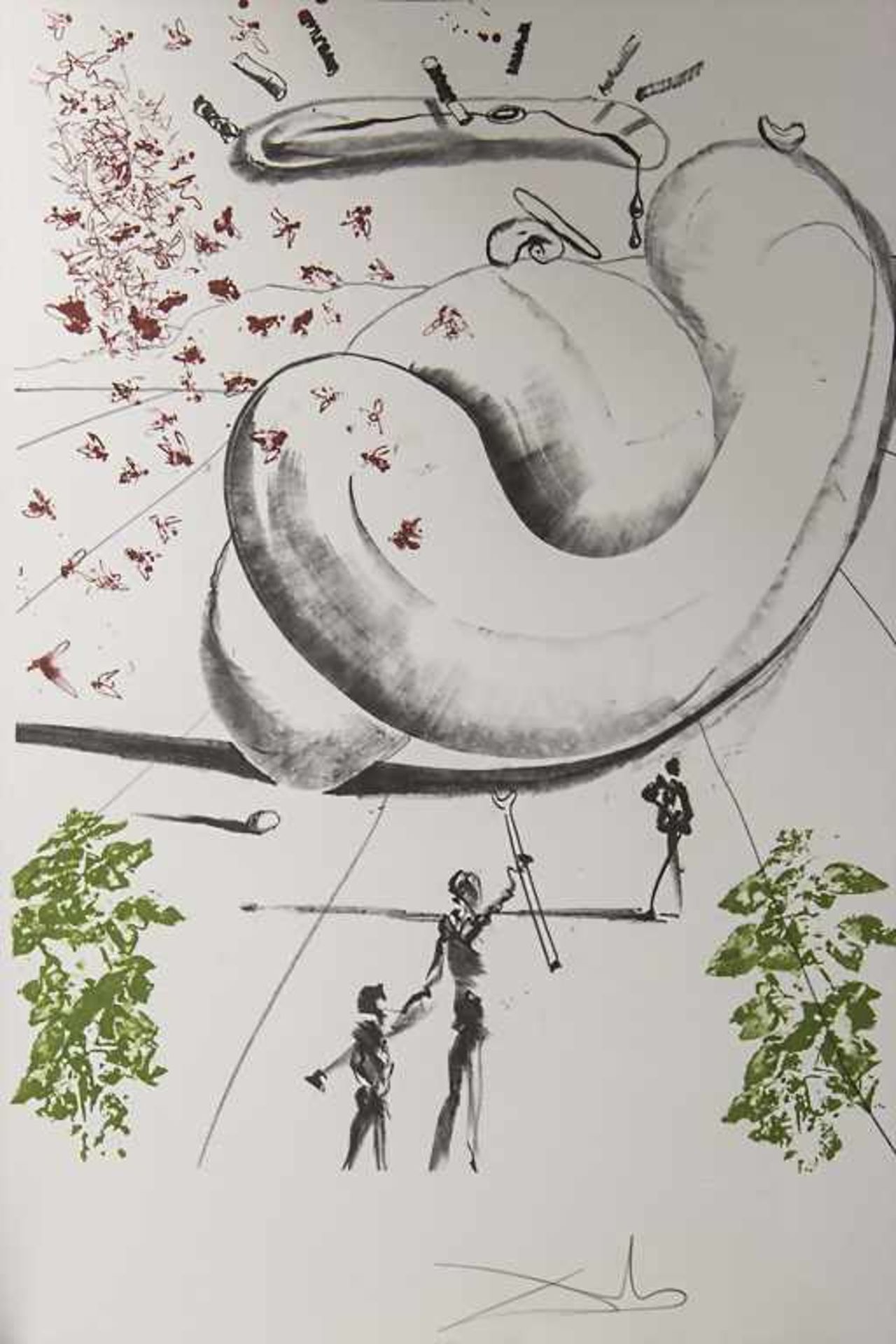 Salvador Dali (1904-1989), 'Moscas' aus 'La suite Colibri' - Bild 3 aus 4