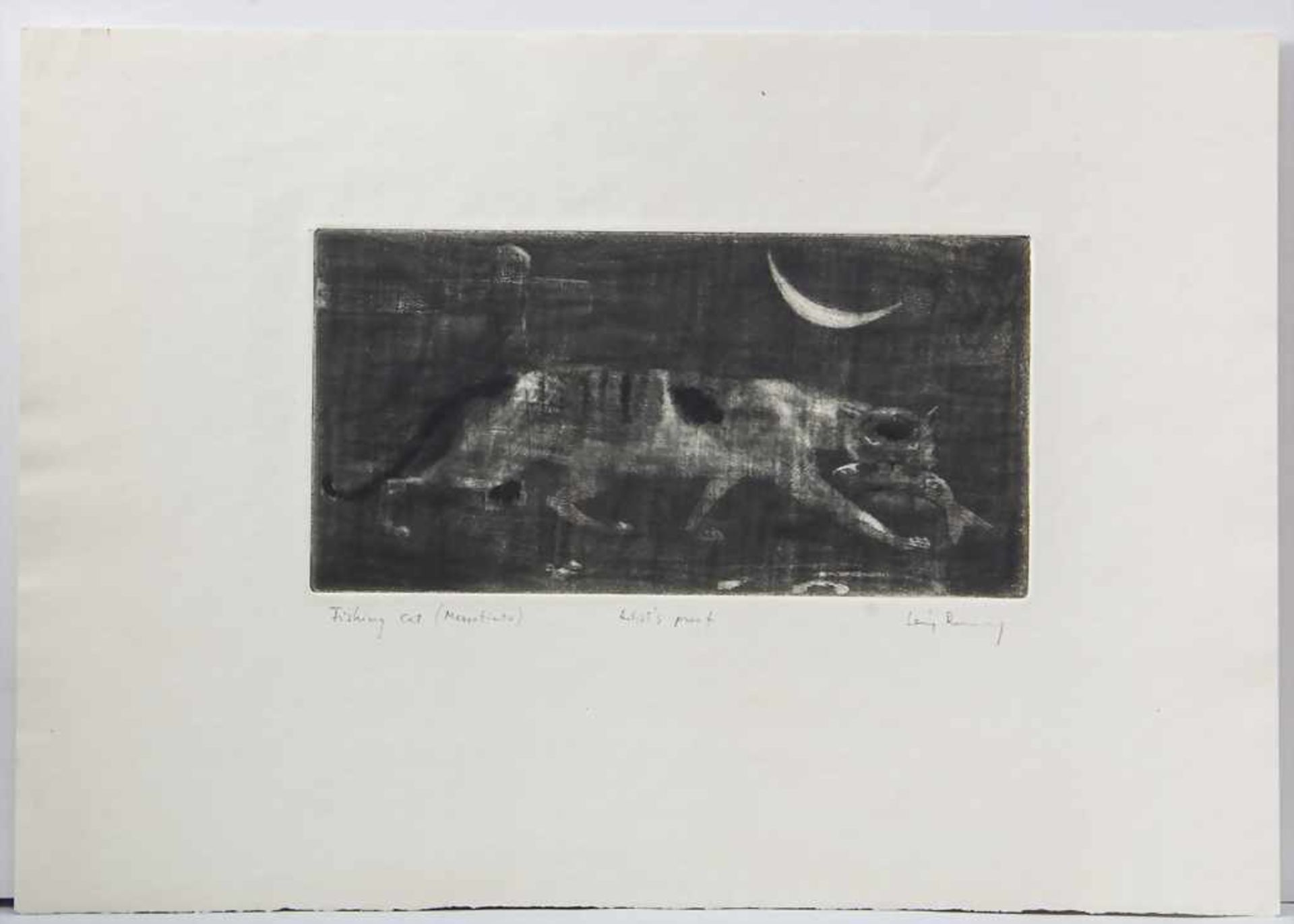 Künstler des 20. Jh., '3 Radierungen' / '3 etchings'